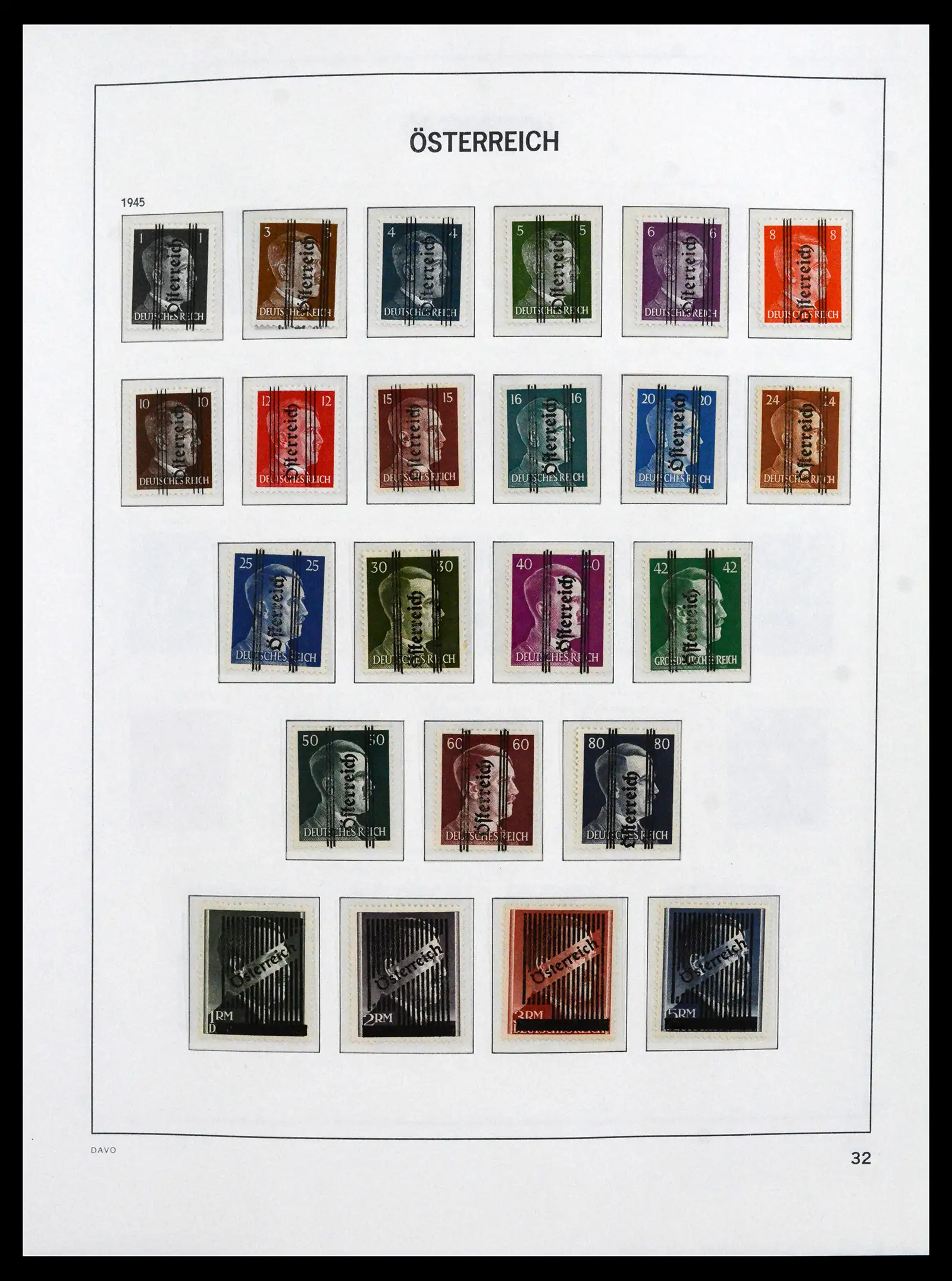 41619 0026 - Postzegelverzameling 41619 Oostenrijk en gebieden 1867-1961.