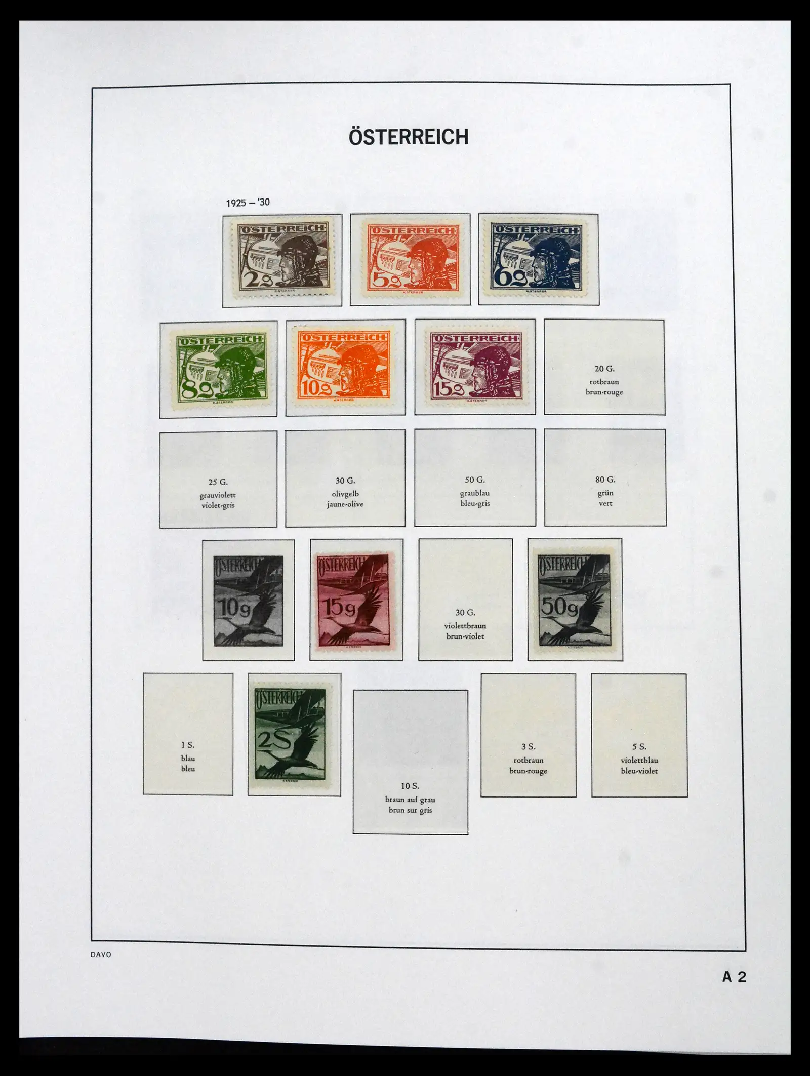 41619 0056 - Postzegelverzameling 41619 Oostenrijk en gebieden 1867-1961.