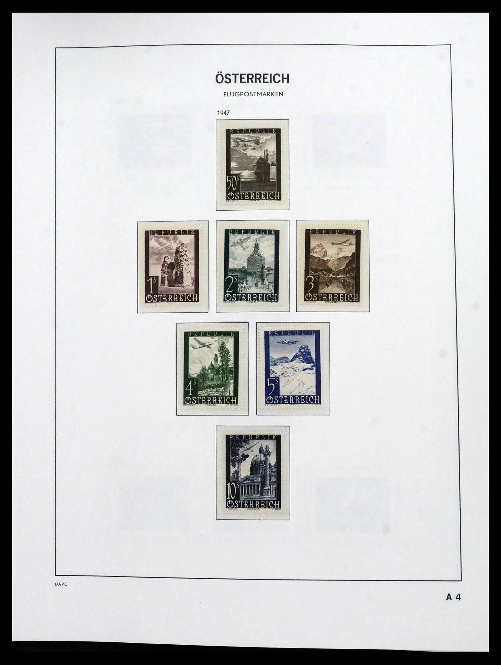 41619 0058 - Postzegelverzameling 41619 Oostenrijk en gebieden 1867-1961.