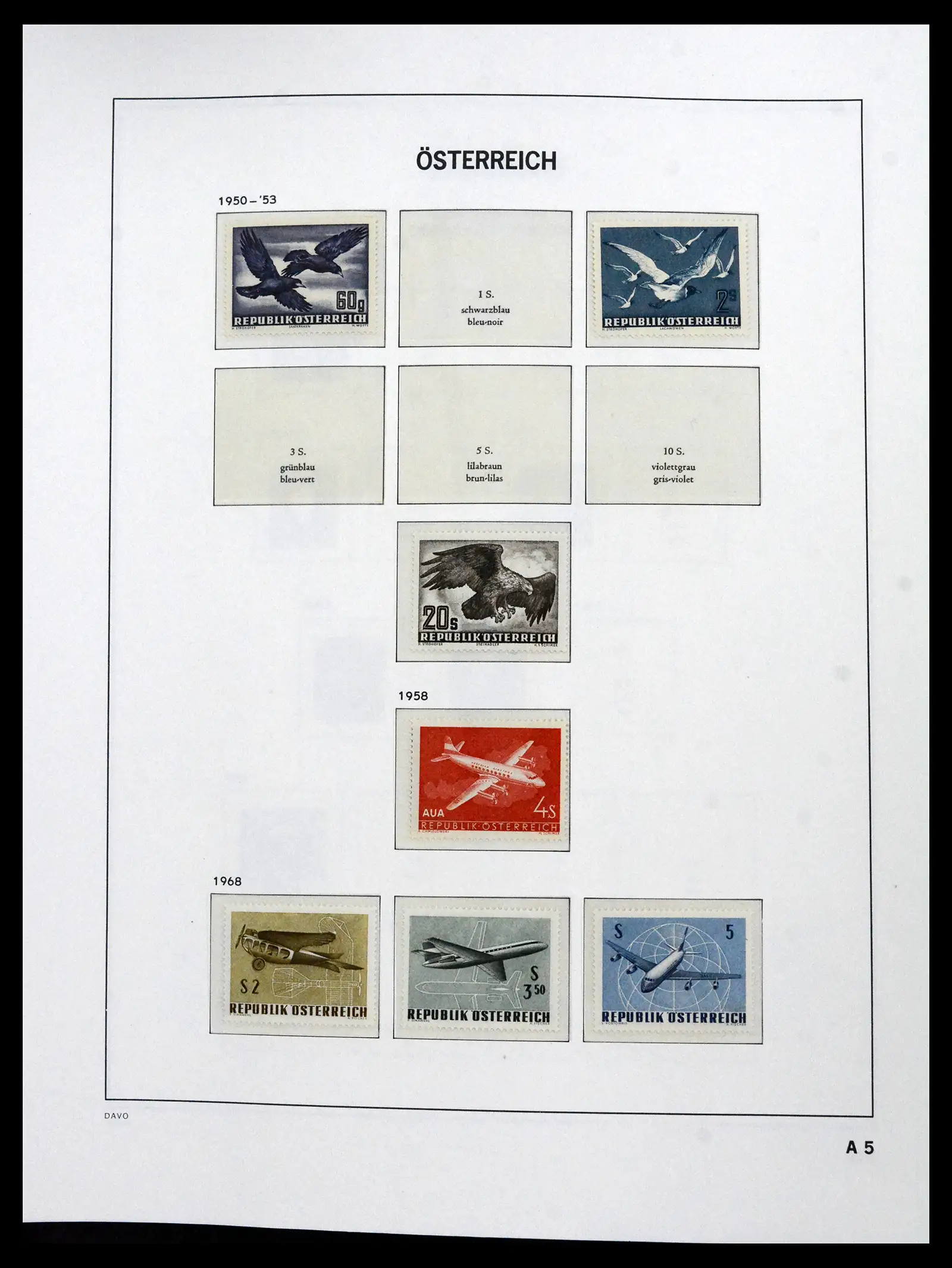 41619 0059 - Postzegelverzameling 41619 Oostenrijk en gebieden 1867-1961.