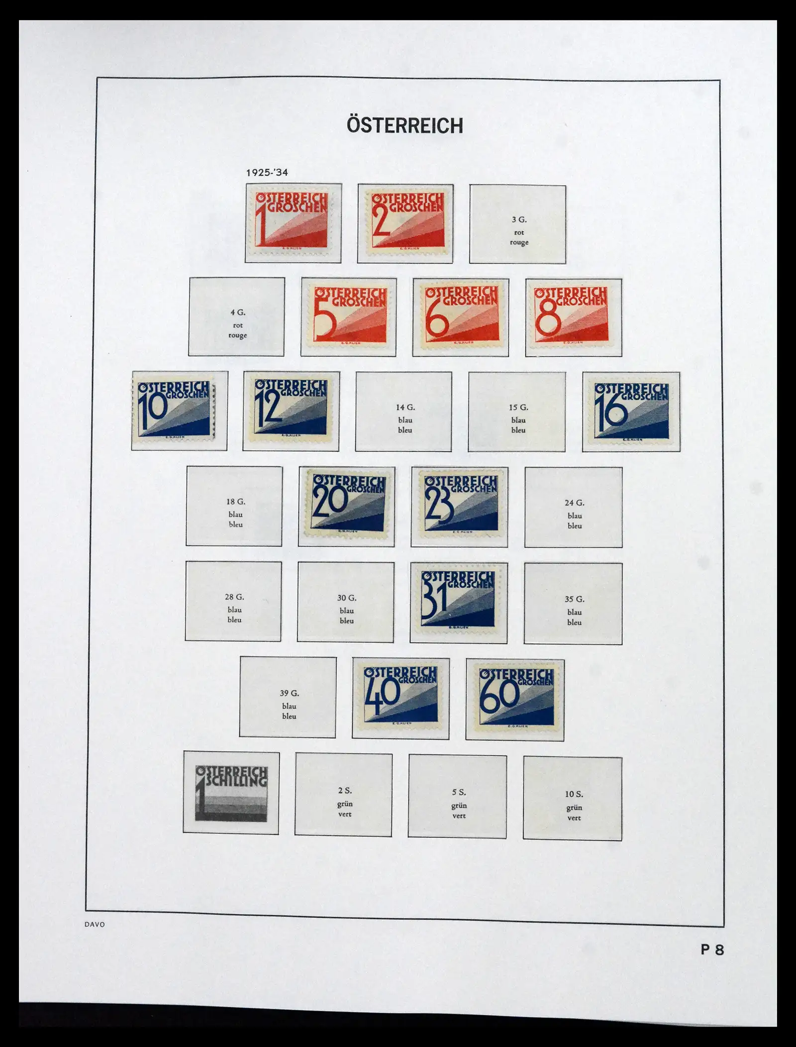 41619 0070 - Postzegelverzameling 41619 Oostenrijk en gebieden 1867-1961.