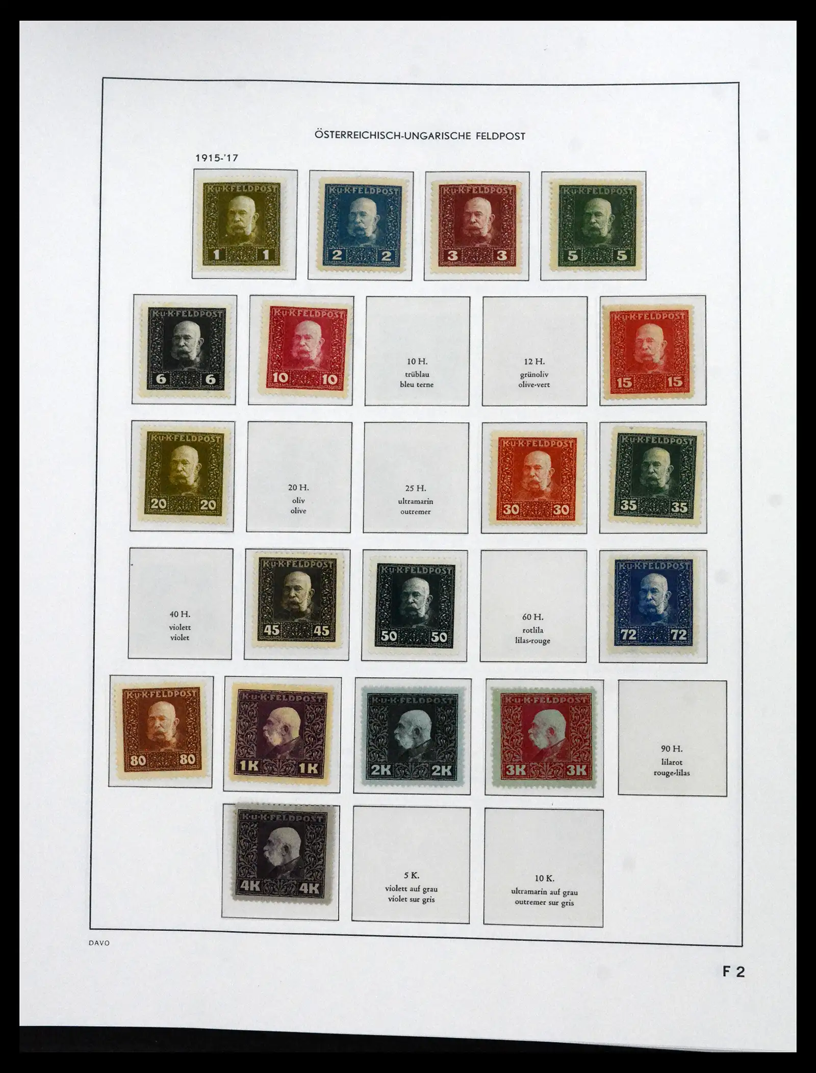 41619 0077 - Postzegelverzameling 41619 Oostenrijk en gebieden 1867-1961.