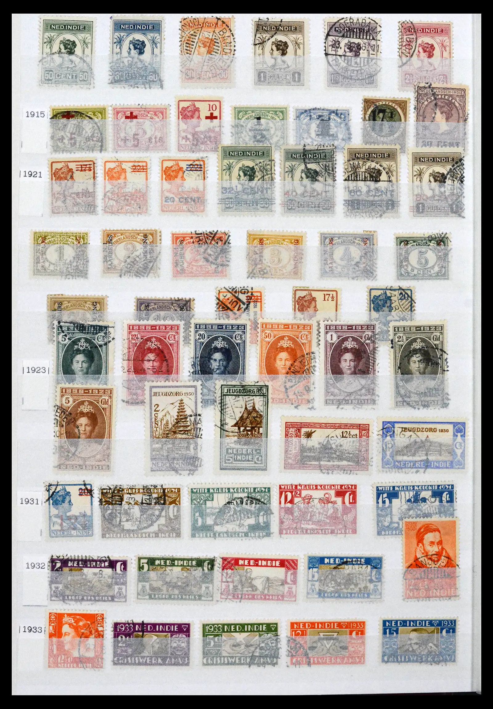 41620 0004 - Postzegelverzameling 41620 Overzee 1864-1986.