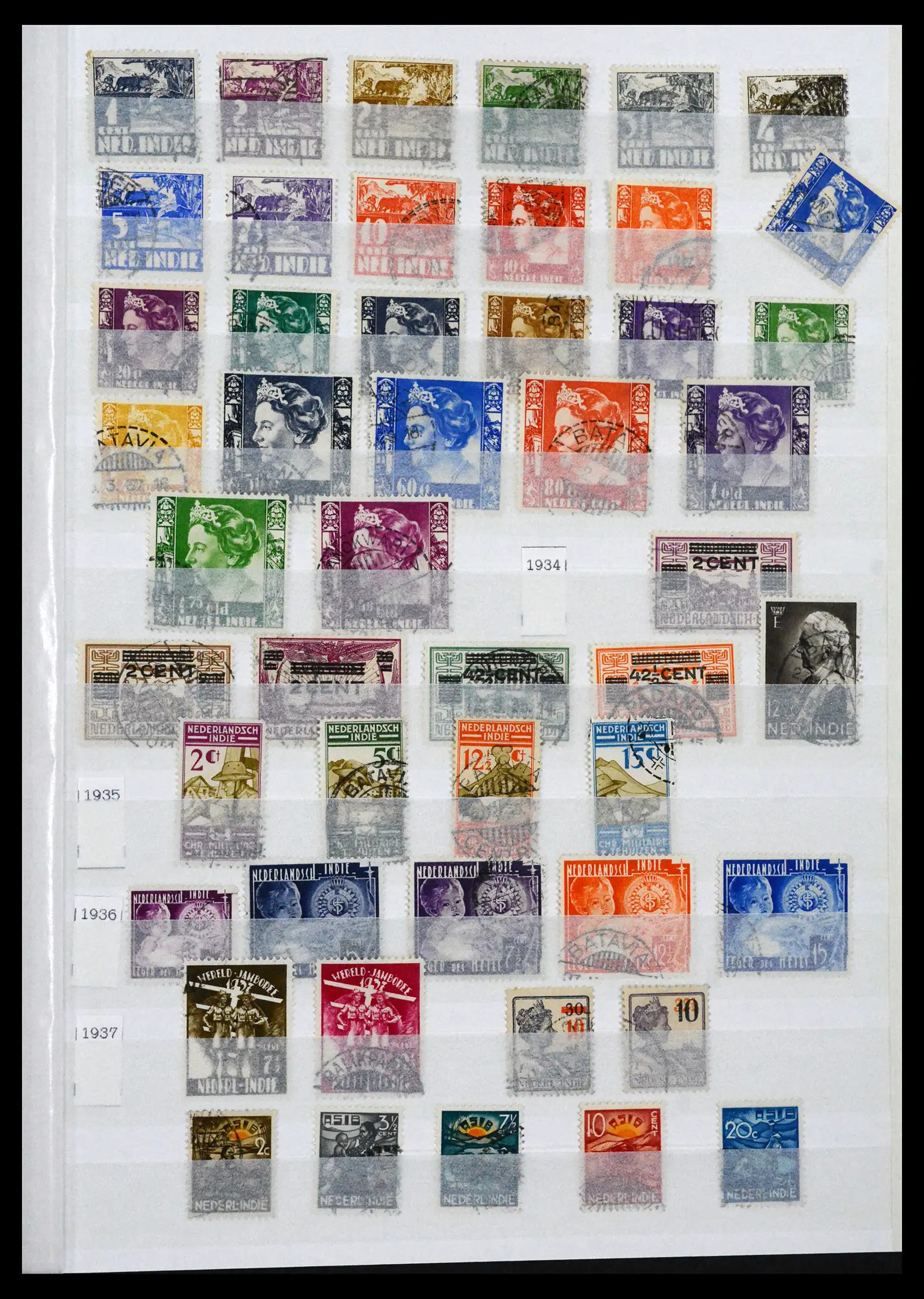 41620 0005 - Postzegelverzameling 41620 Overzee 1864-1986.