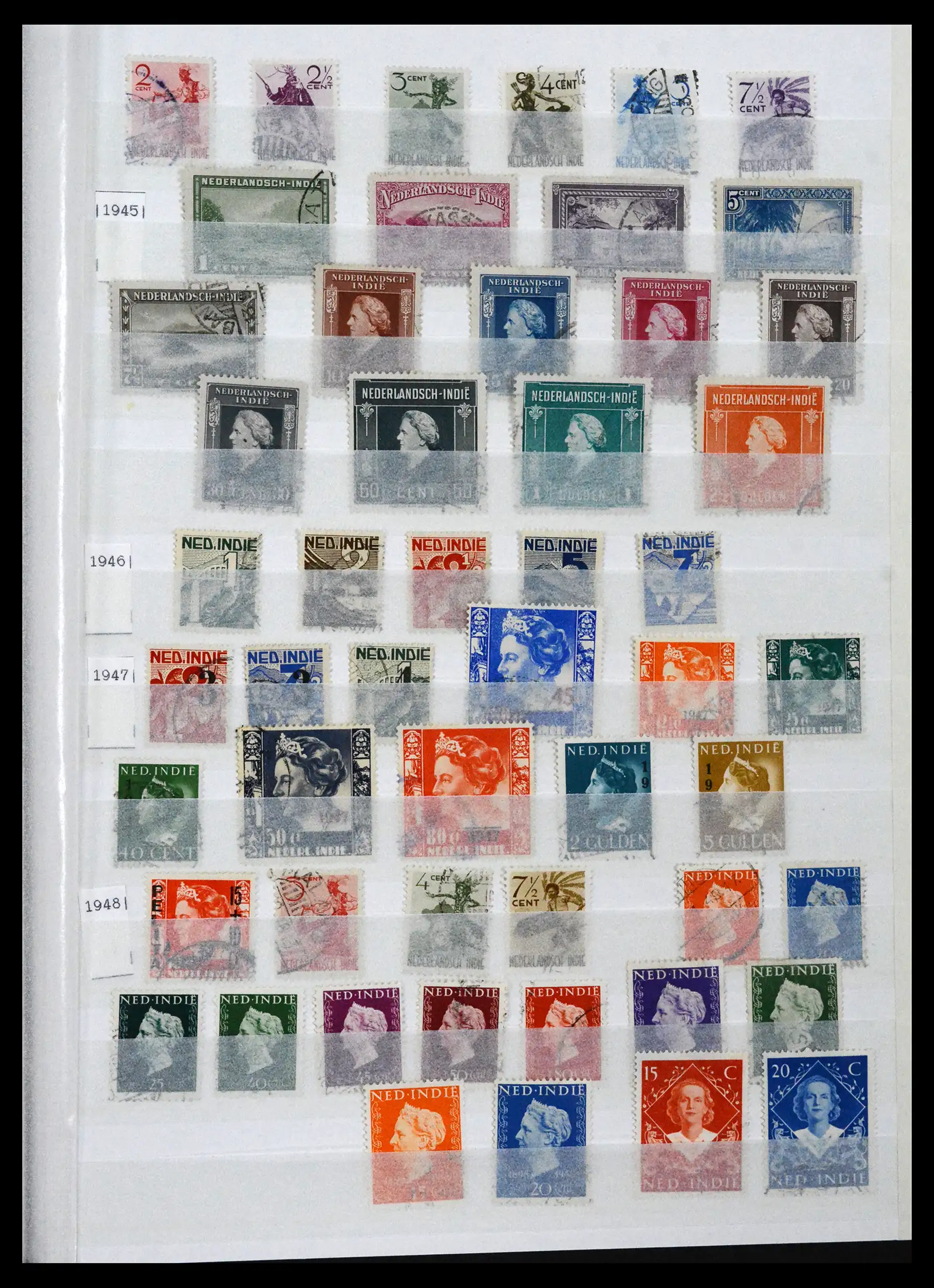 41620 0007 - Postzegelverzameling 41620 Overzee 1864-1986.