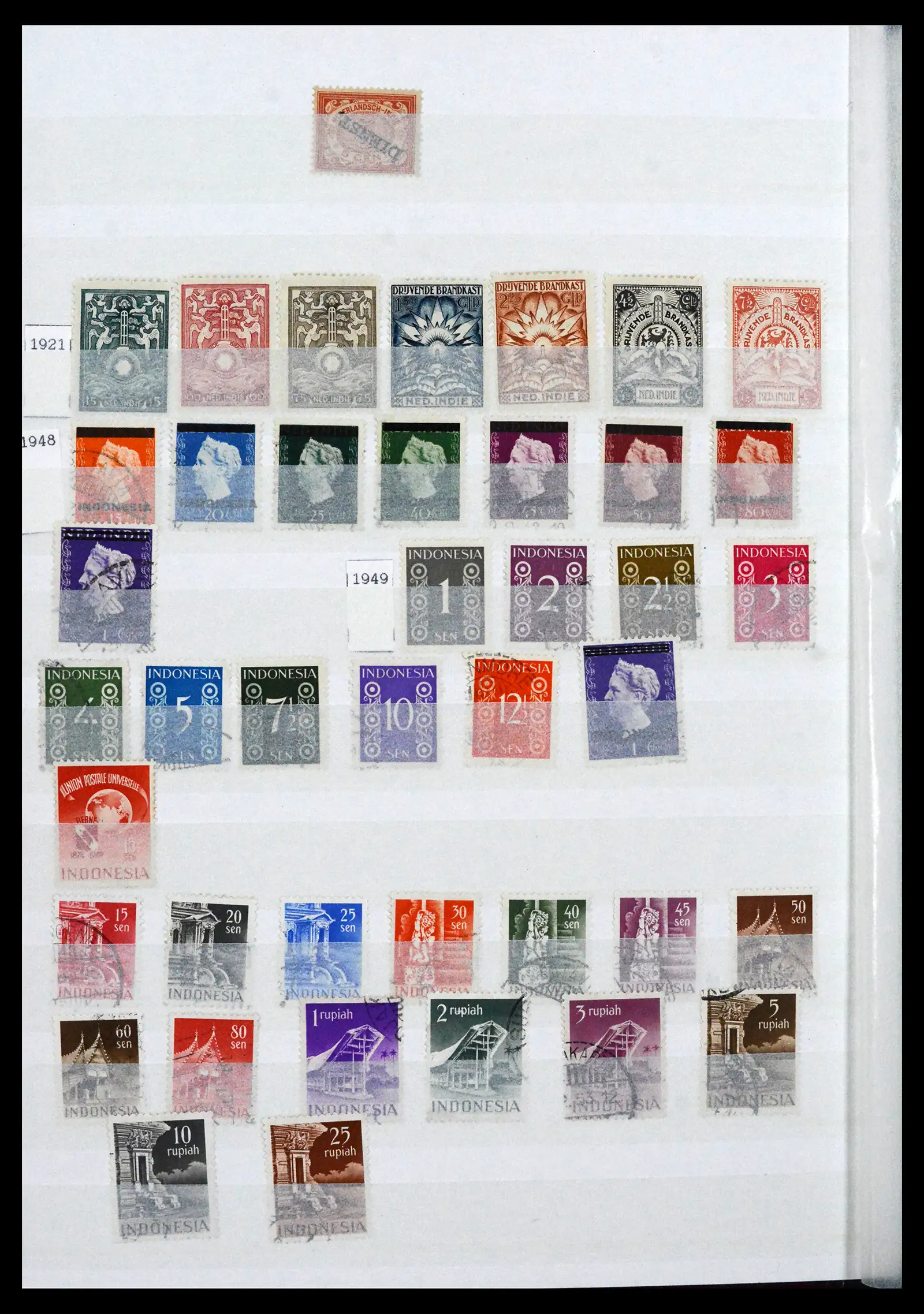 41620 0010 - Postzegelverzameling 41620 Overzee 1864-1986.