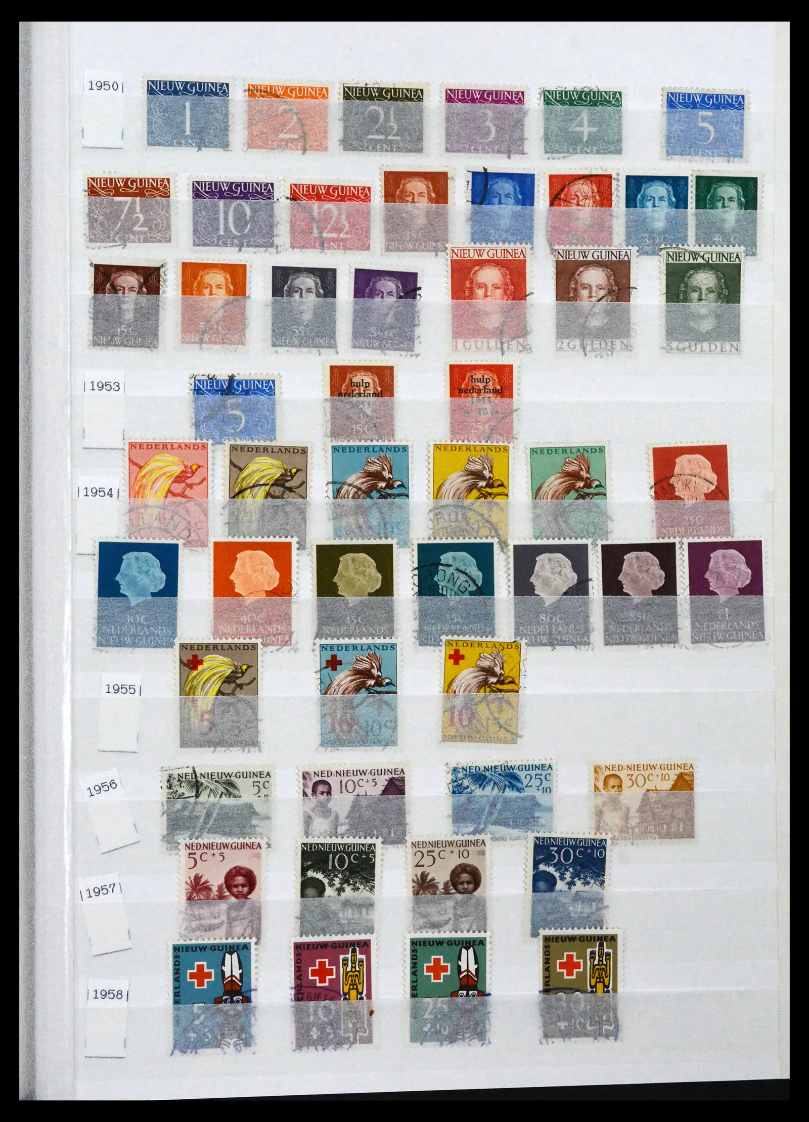 41620 0011 - Postzegelverzameling 41620 Overzee 1864-1986.