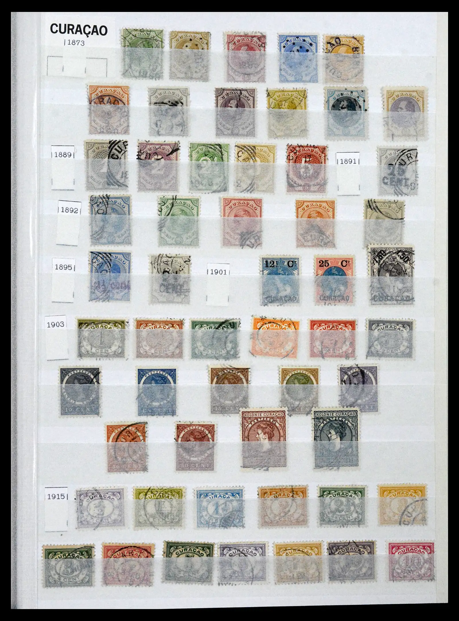 41620 0013 - Postzegelverzameling 41620 Overzee 1864-1986.