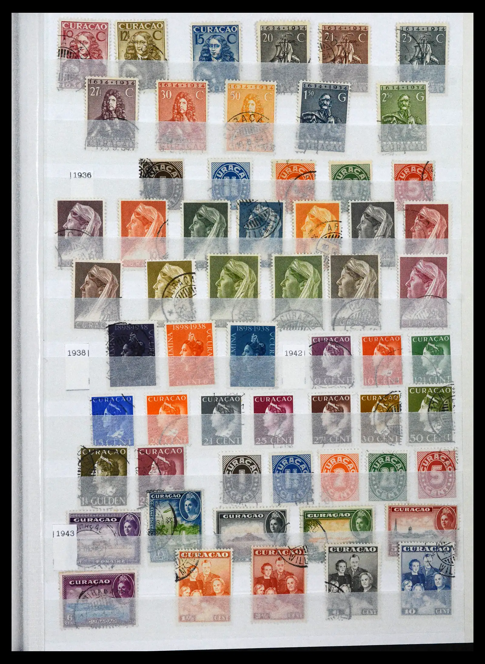 41620 0015 - Postzegelverzameling 41620 Overzee 1864-1986.