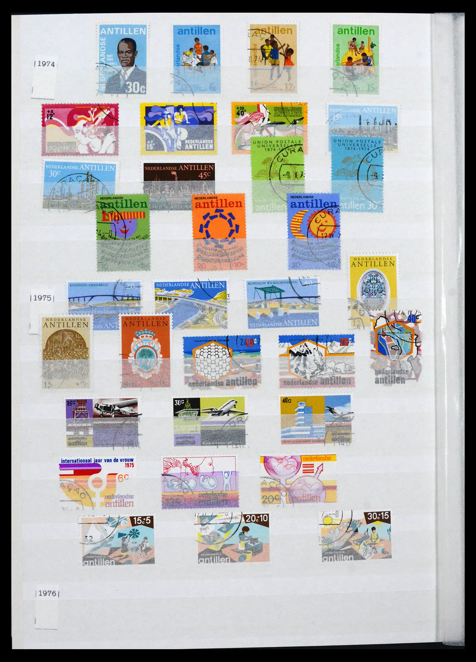 41620 0024 - Postzegelverzameling 41620 Overzee 1864-1986.