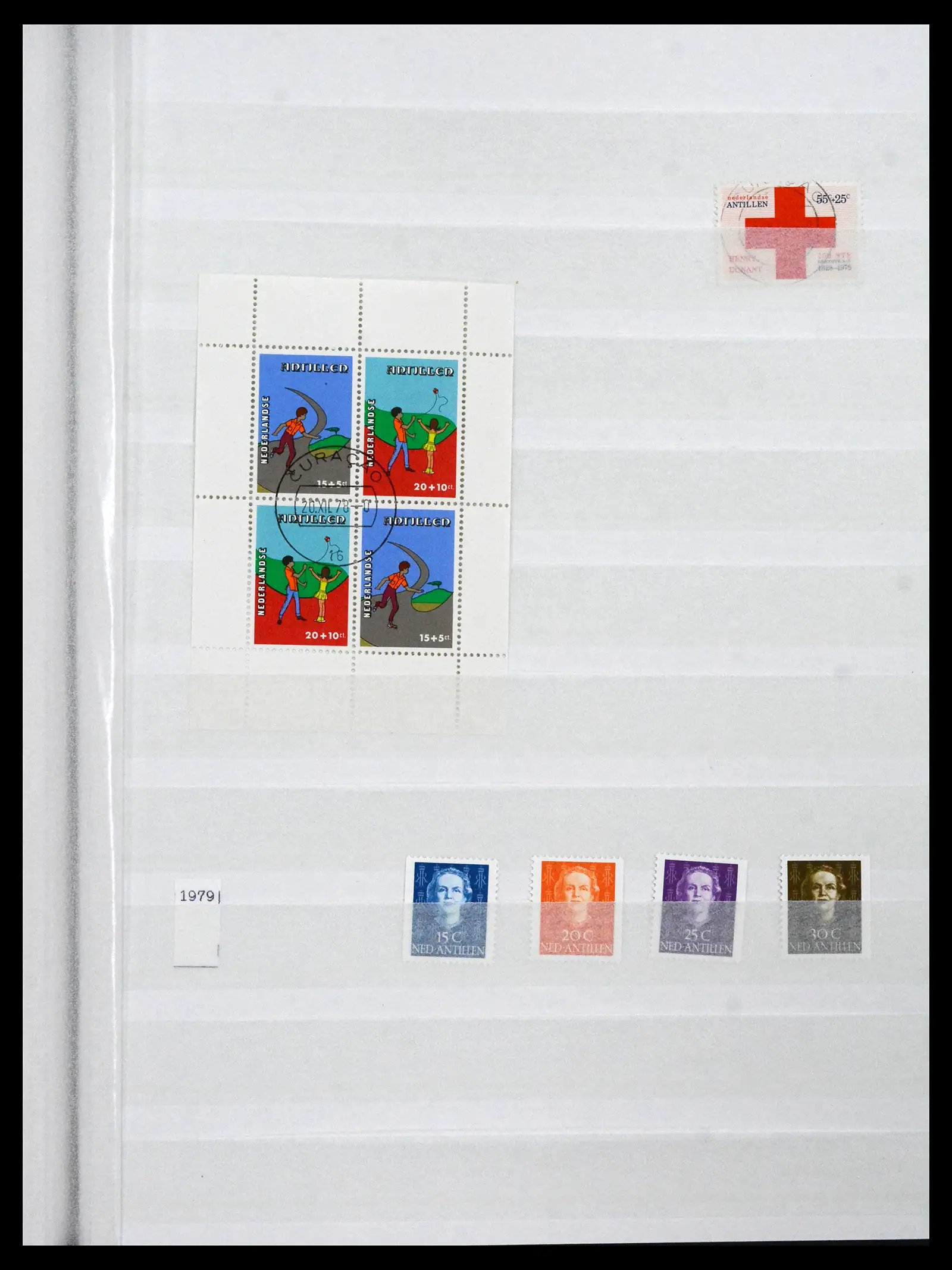 41620 0027 - Postzegelverzameling 41620 Overzee 1864-1986.