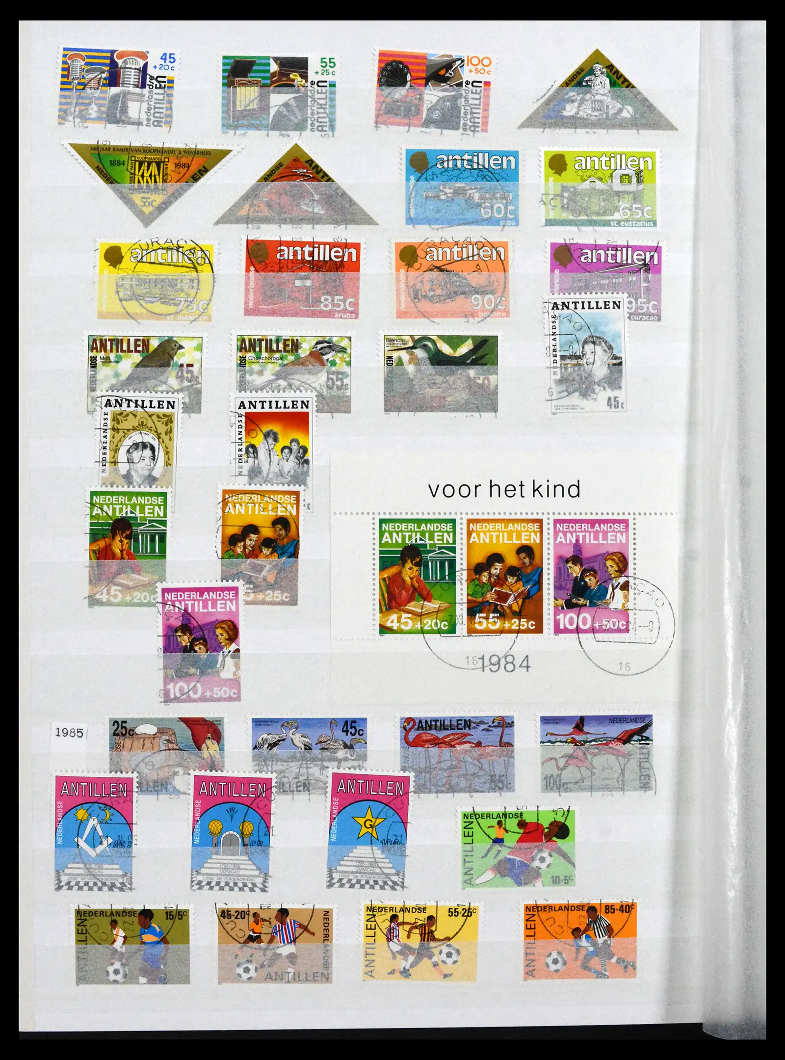 41620 0034 - Postzegelverzameling 41620 Overzee 1864-1986.