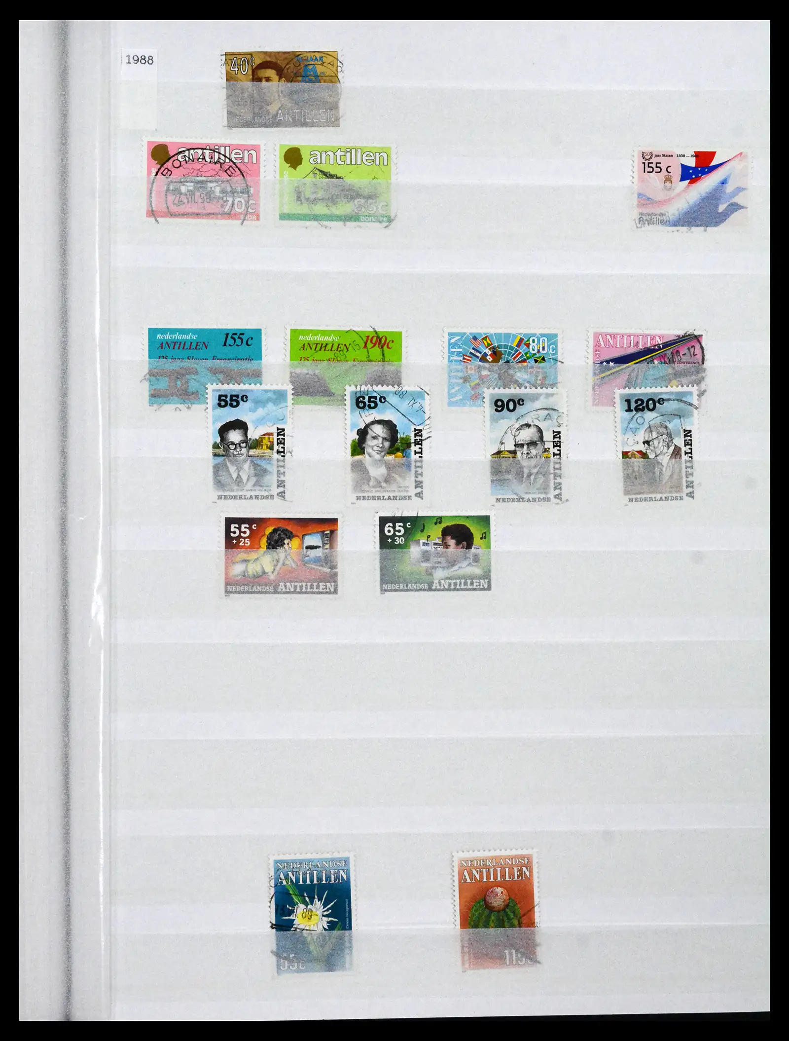 41620 0037 - Postzegelverzameling 41620 Overzee 1864-1986.