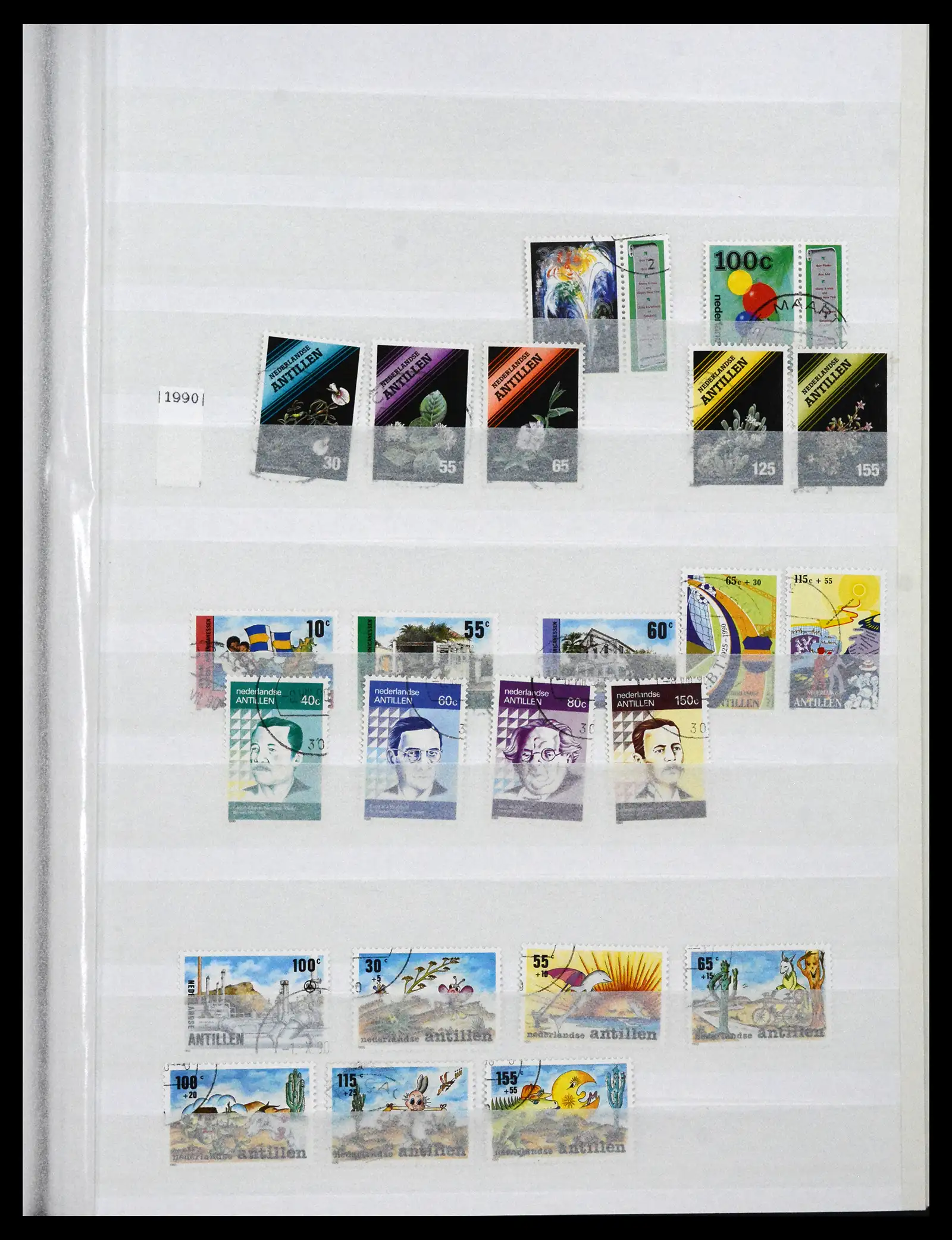 41620 0039 - Postzegelverzameling 41620 Overzee 1864-1986.