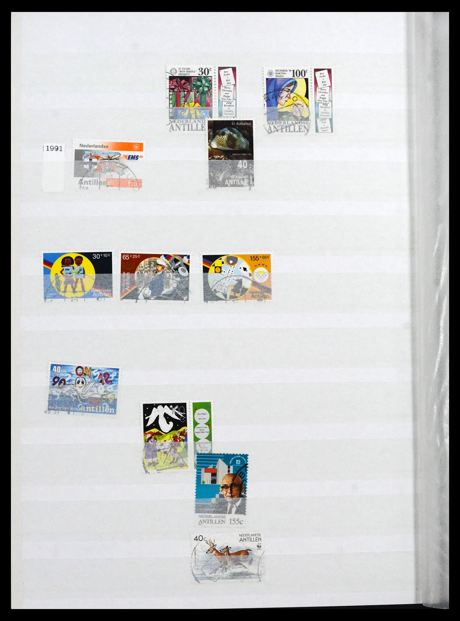 41620 0040 - Postzegelverzameling 41620 Overzee 1864-1986.