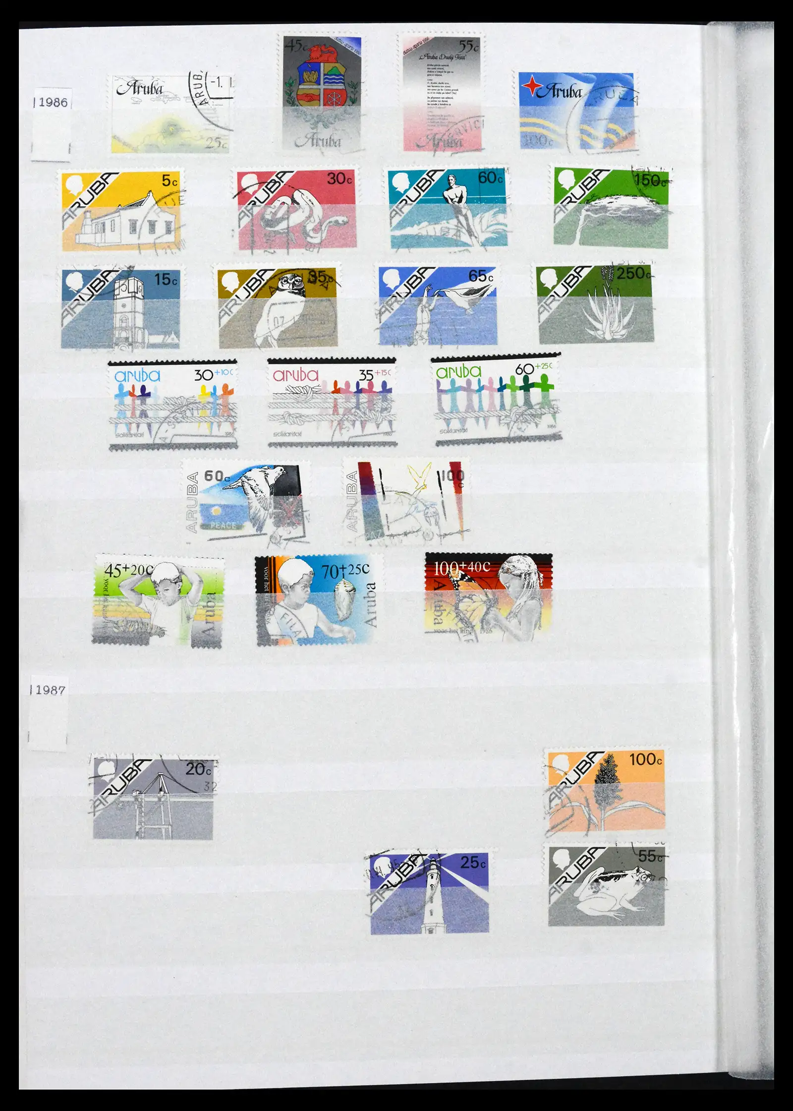 41620 0052 - Postzegelverzameling 41620 Overzee 1864-1986.