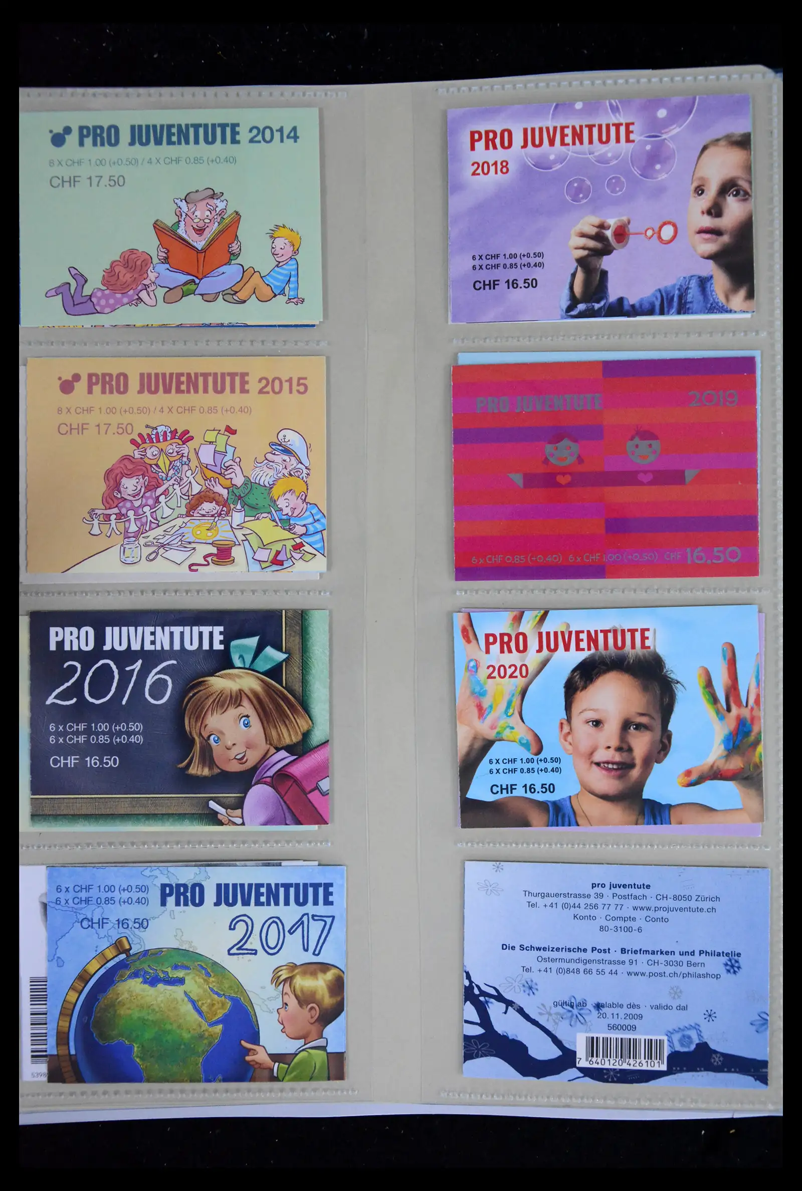 41622 0009 - Stamp collection 41622 Switzerland stampbooklets 1959-2024!!