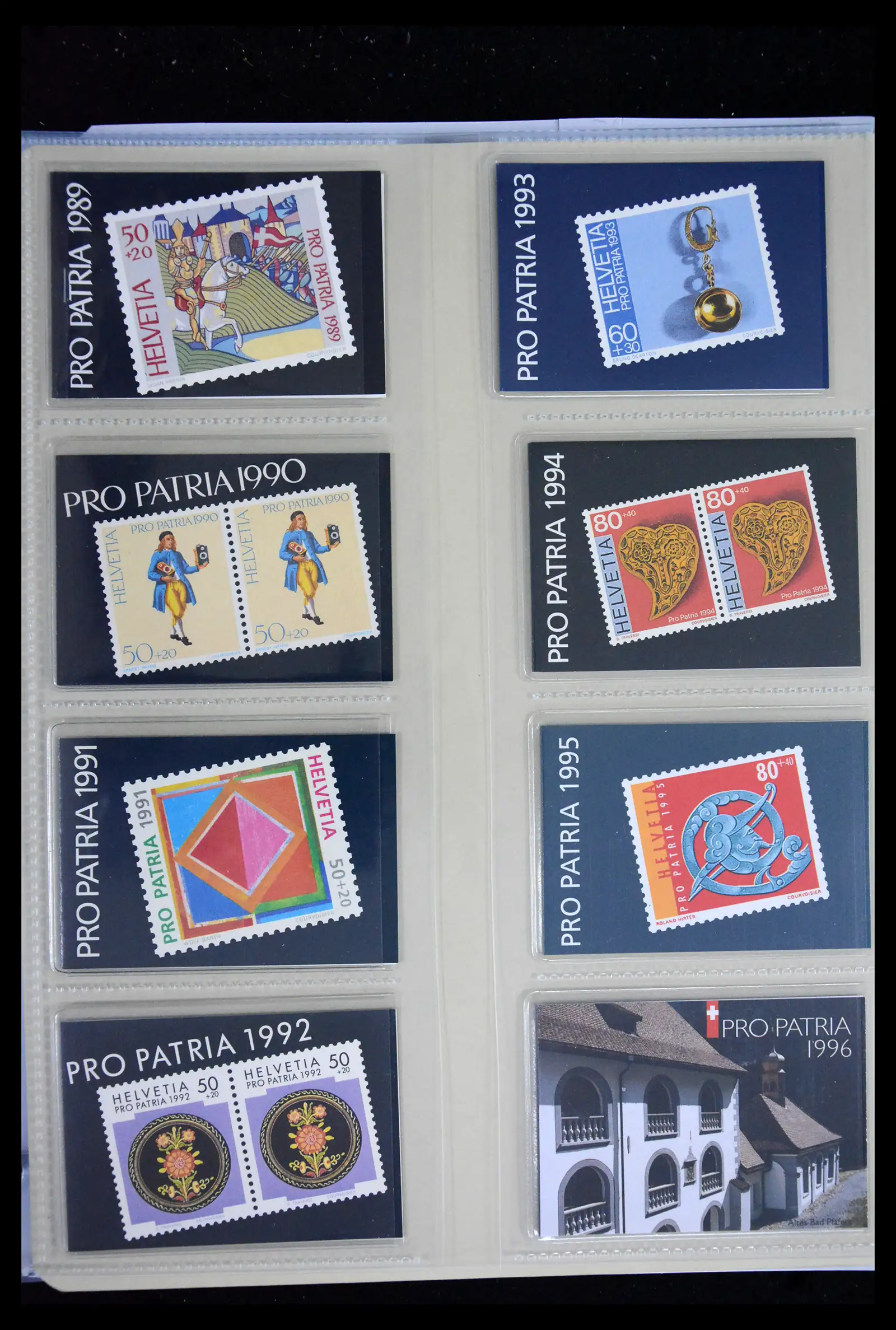 41622 0010 - Stamp collection 41622 Switzerland stampbooklets 1959-2024!!