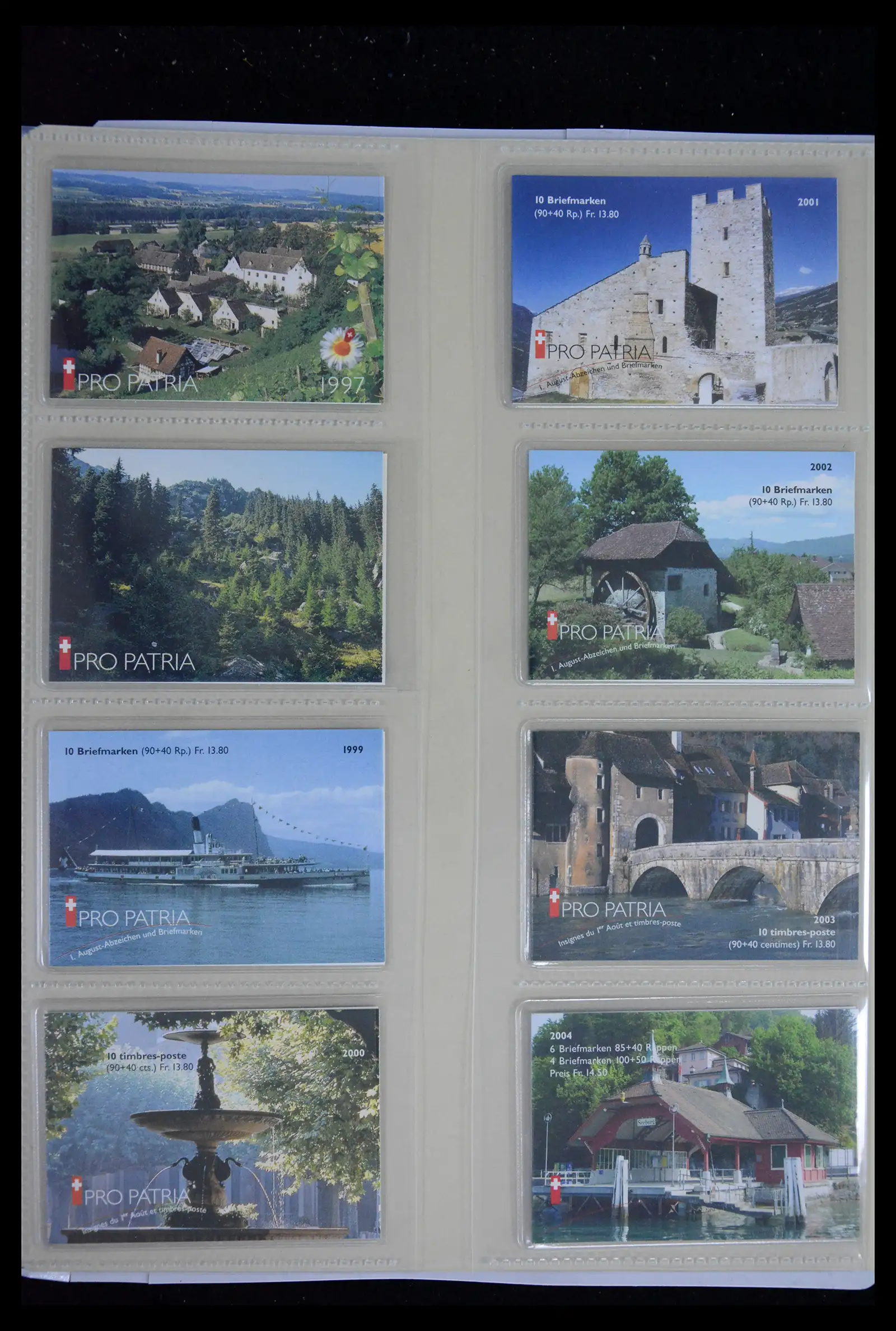 41622 0011 - Stamp collection 41622 Switzerland stampbooklets 1959-2024!!