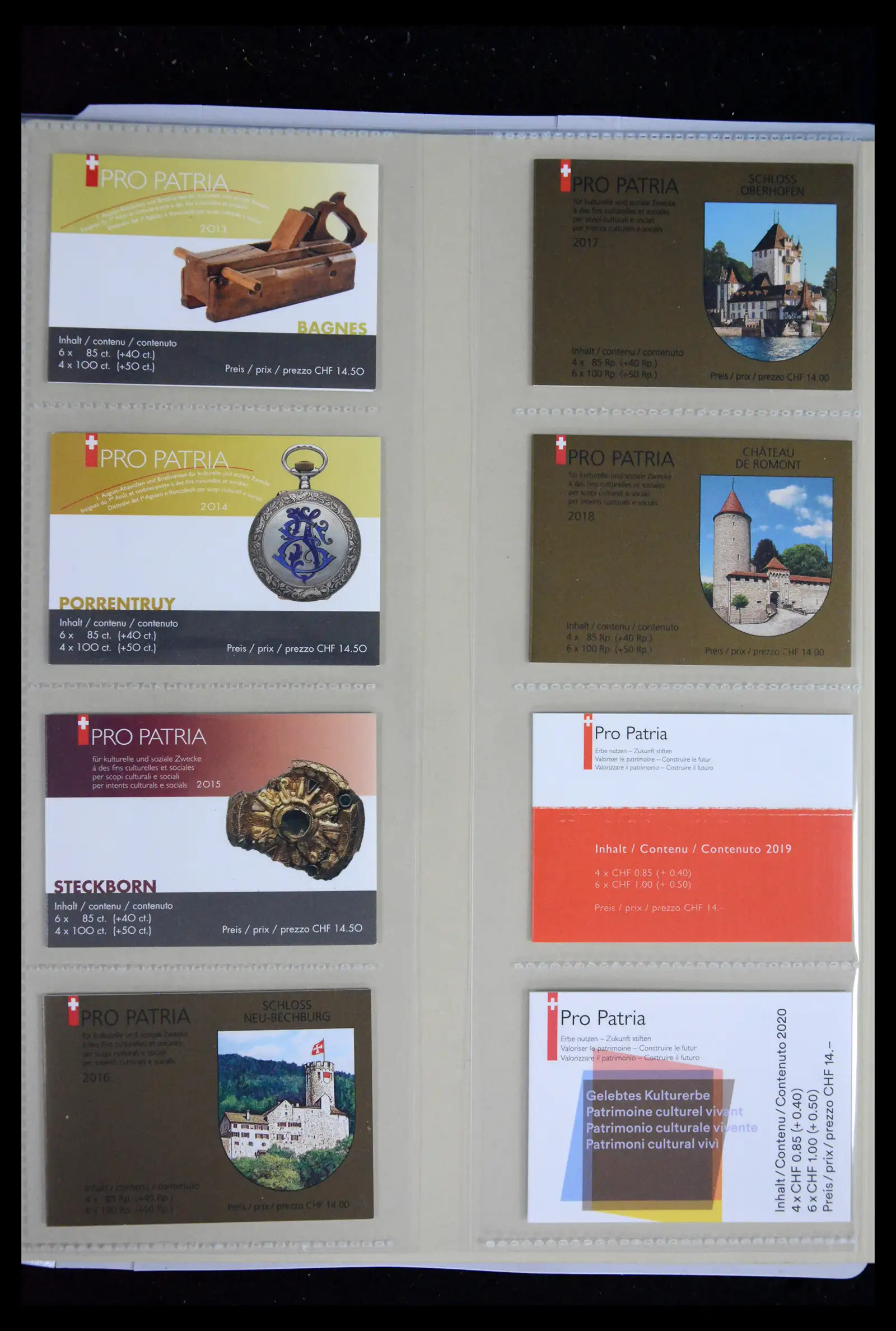 41622 0013 - Stamp collection 41622 Switzerland stampbooklets 1959-2024!!