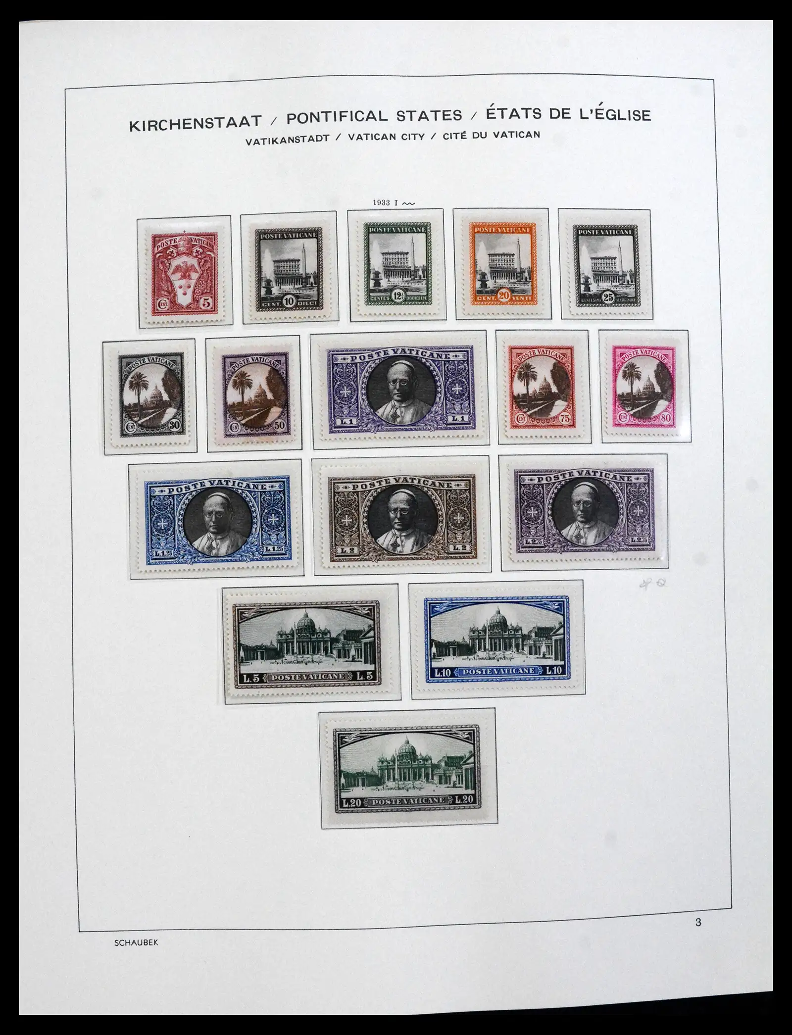 41623 0003 - Postzegelverzameling 41623 Vaticaan compleet 1929-2024!!