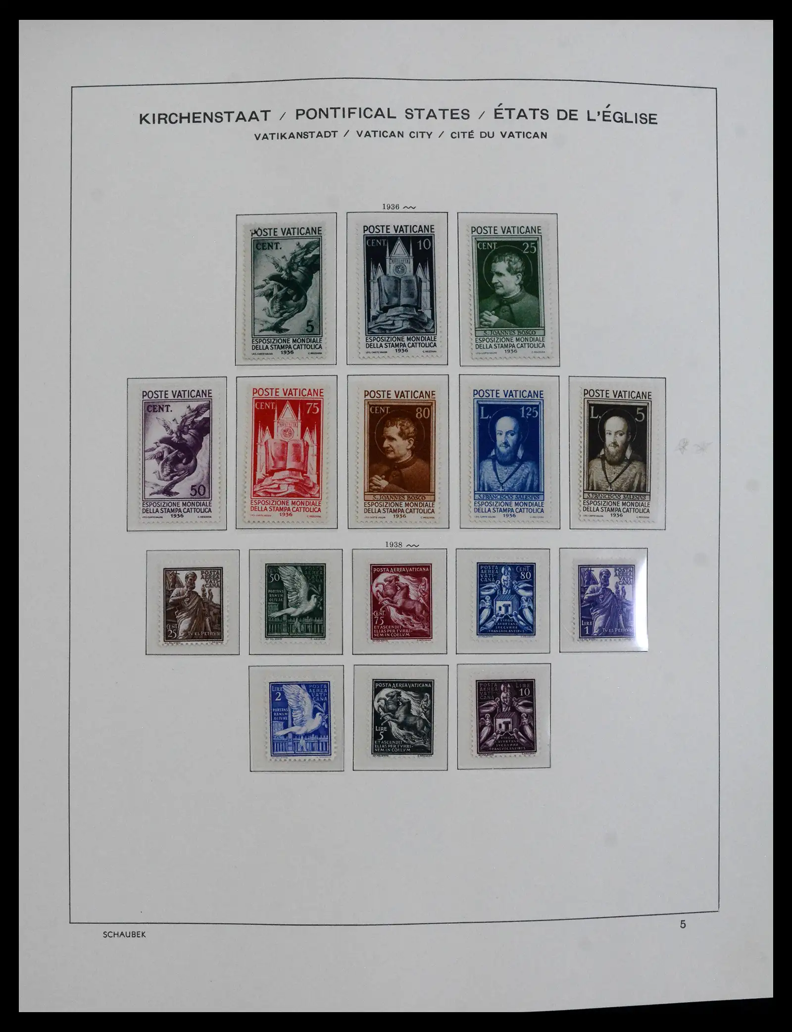 41623 0006 - Postzegelverzameling 41623 Vaticaan compleet 1929-2024!!