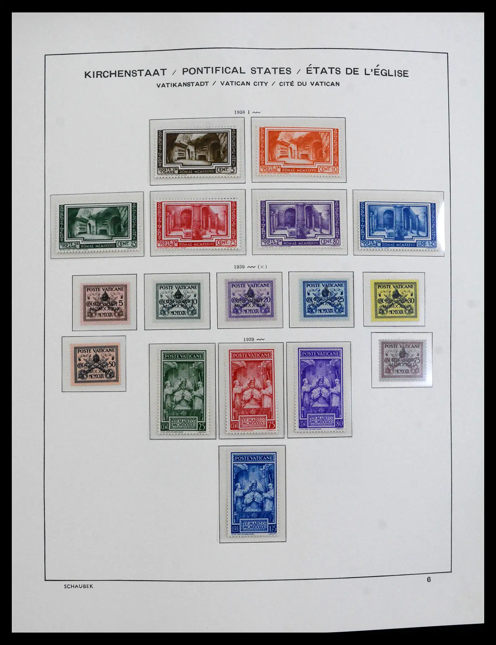 41623 0007 - Postzegelverzameling 41623 Vaticaan compleet 1929-2024!!