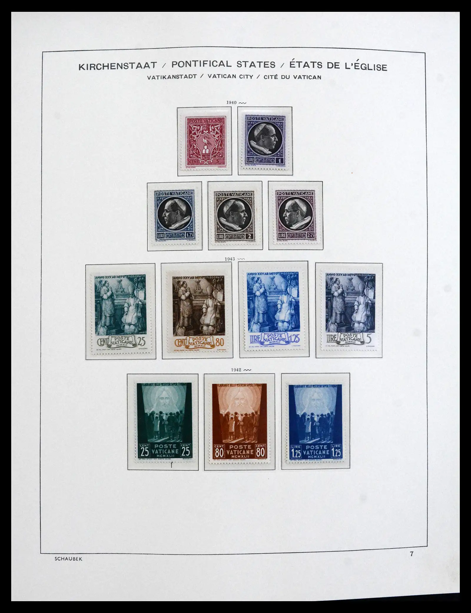 41623 0008 - Postzegelverzameling 41623 Vaticaan compleet 1929-2024!!