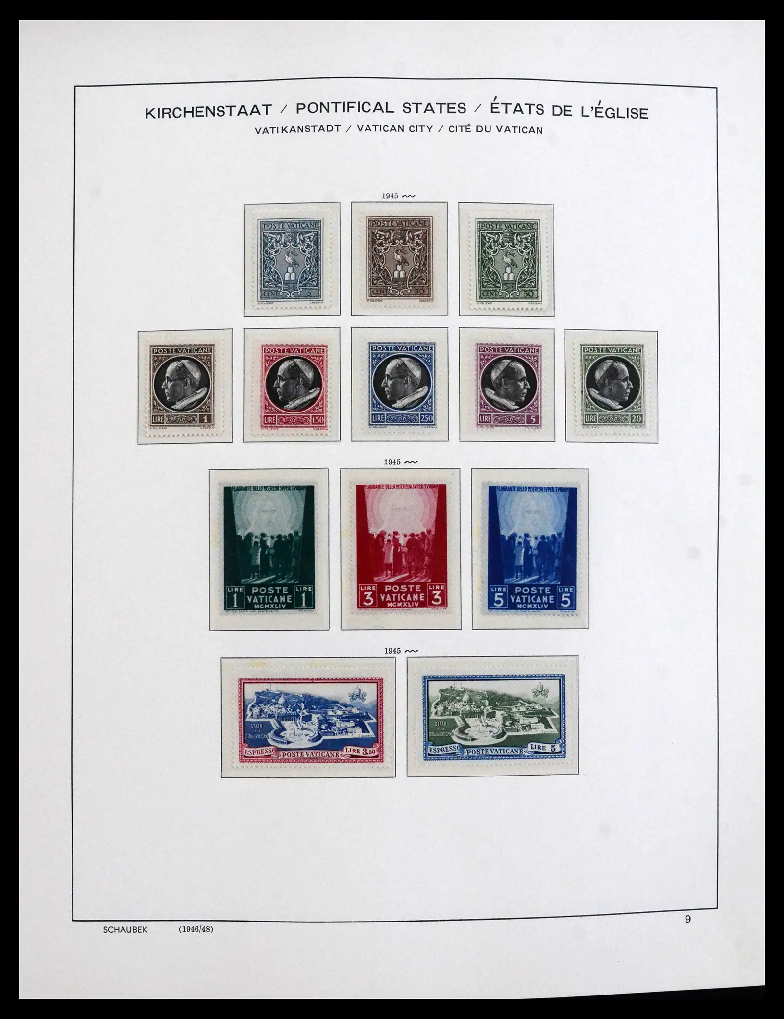 41623 0010 - Postzegelverzameling 41623 Vaticaan compleet 1929-2024!!