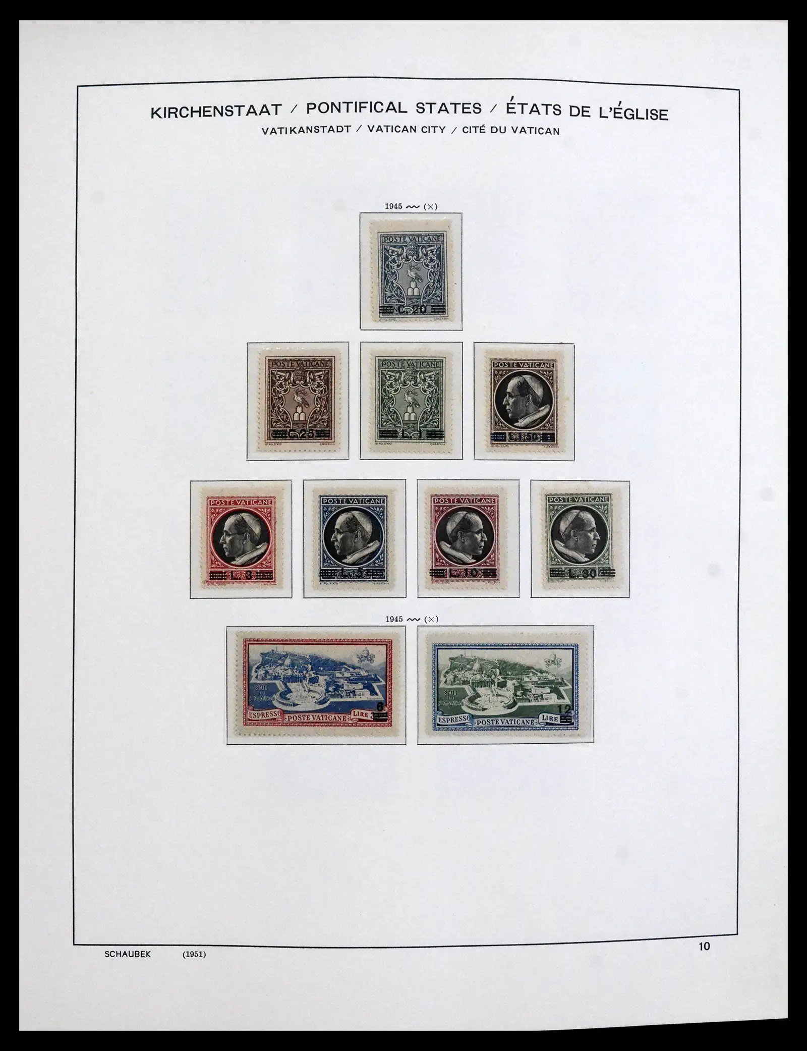 41623 0011 - Postzegelverzameling 41623 Vaticaan compleet 1929-2024!!