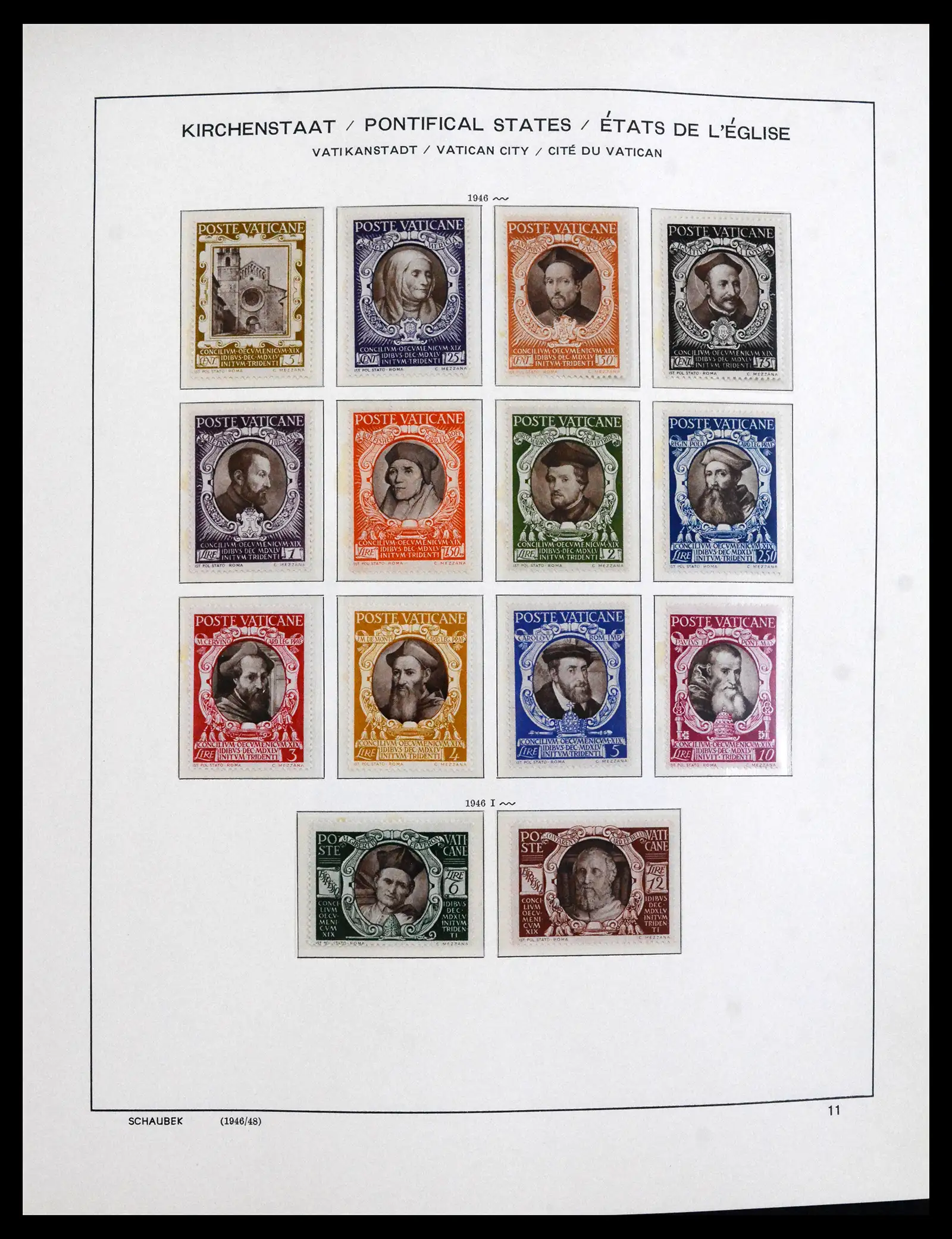 41623 0012 - Postzegelverzameling 41623 Vaticaan compleet 1929-2024!!