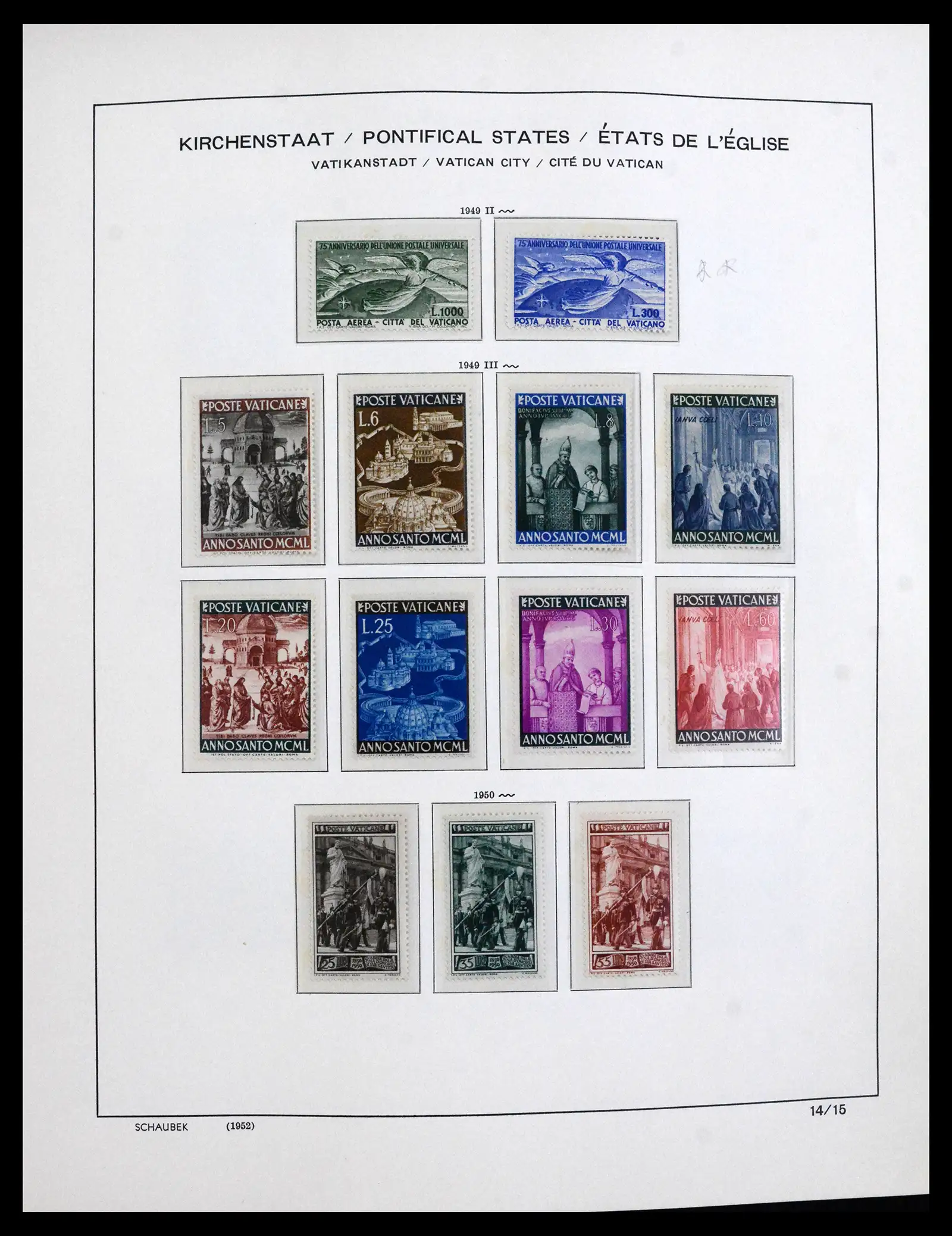 41623 0015 - Postzegelverzameling 41623 Vaticaan compleet 1929-2024!!