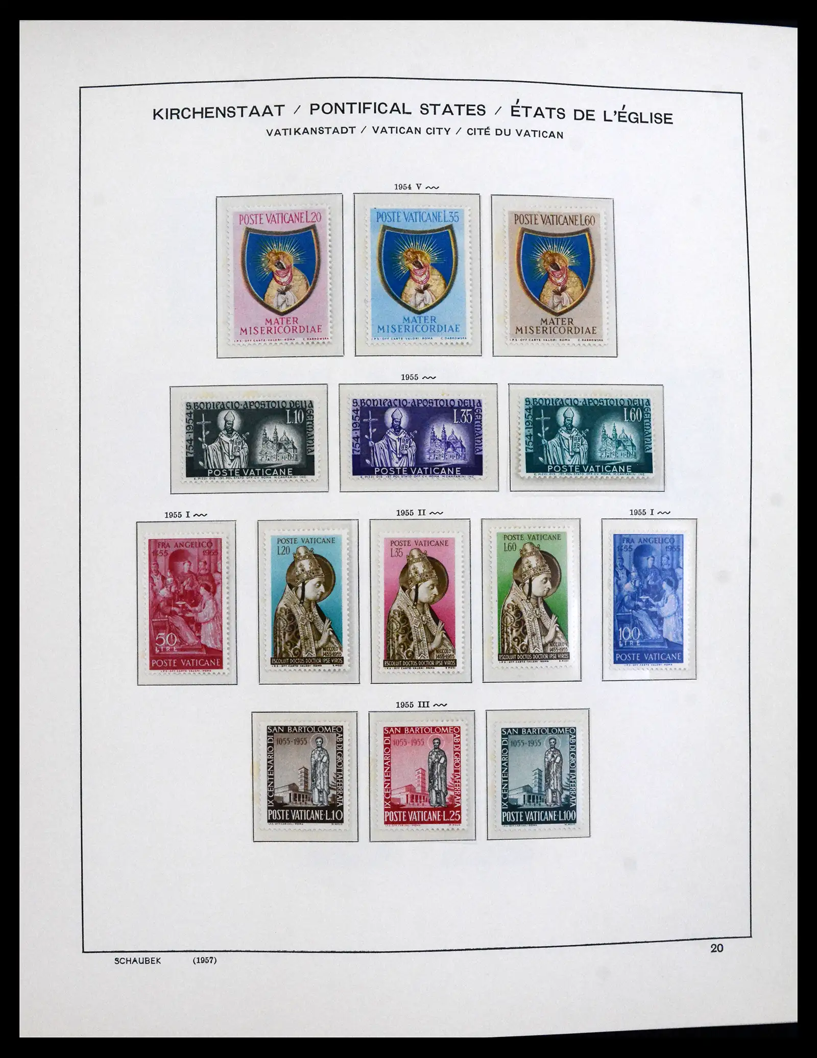 41623 0020 - Postzegelverzameling 41623 Vaticaan compleet 1929-2024!!