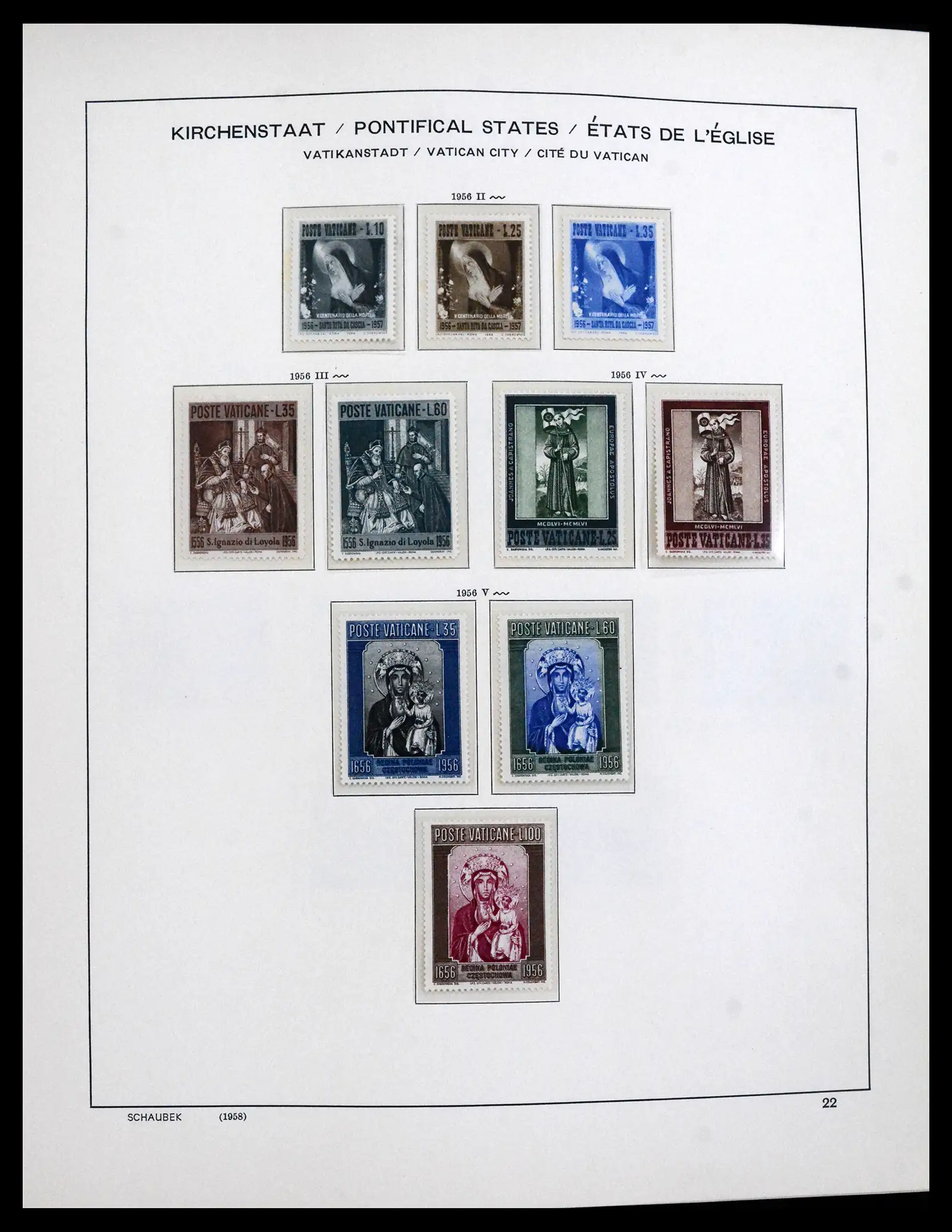 41623 0022 - Postzegelverzameling 41623 Vaticaan compleet 1929-2024!!