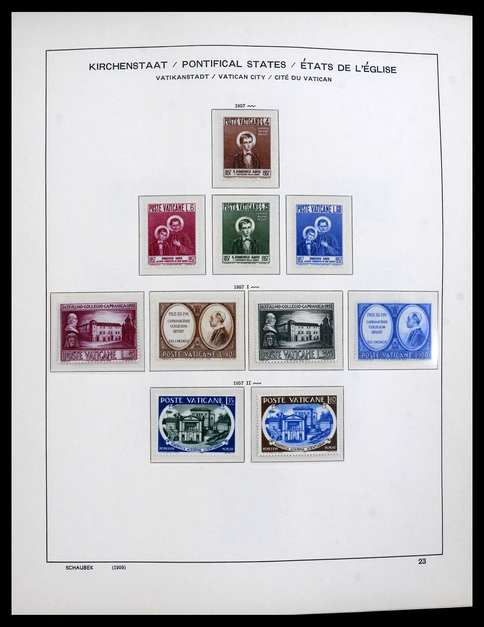 41623 0023 - Postzegelverzameling 41623 Vaticaan compleet 1929-2024!!