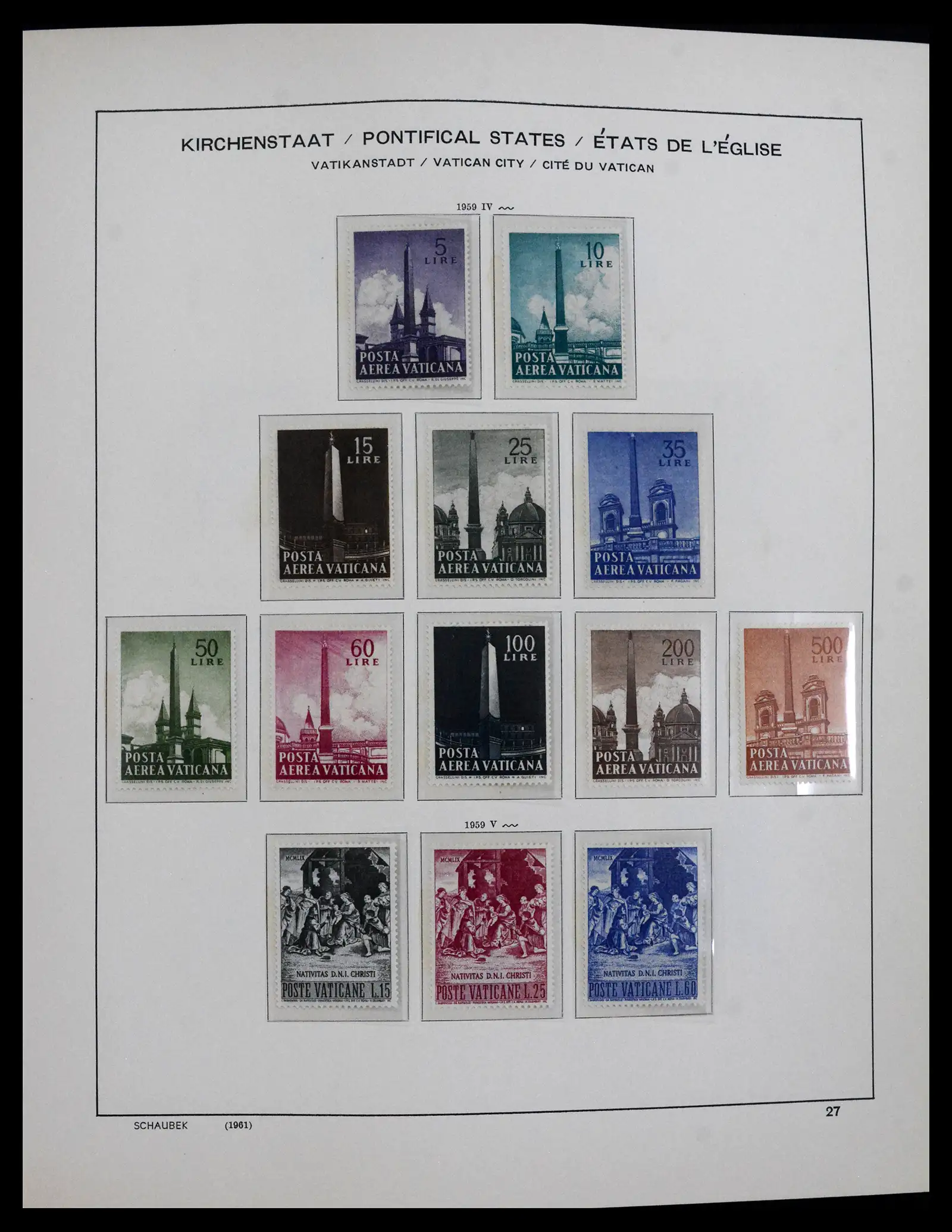 41623 0027 - Postzegelverzameling 41623 Vaticaan compleet 1929-2024!!
