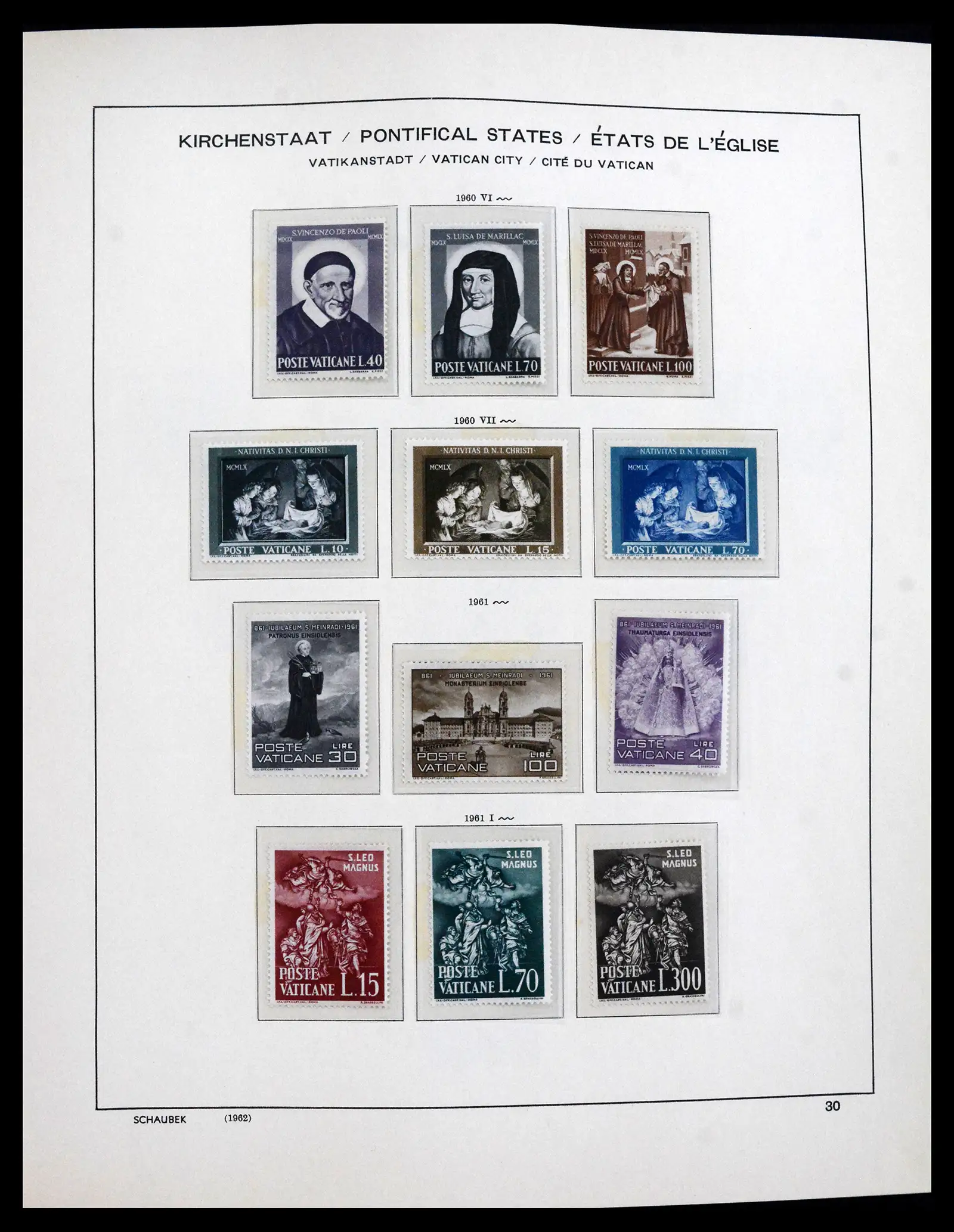 41623 0030 - Postzegelverzameling 41623 Vaticaan compleet 1929-2024!!