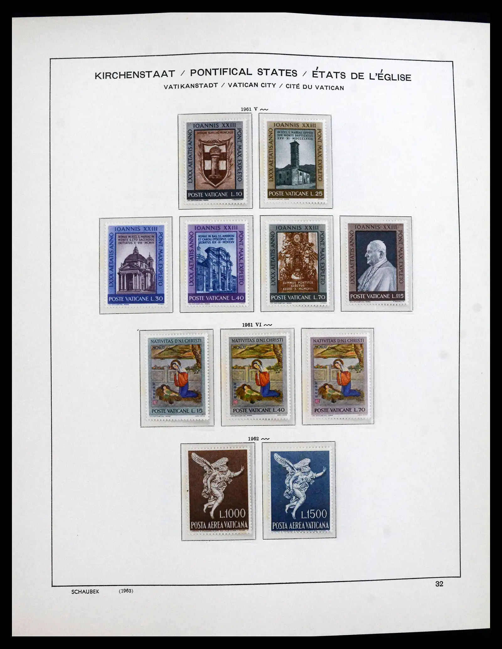 41623 0032 - Postzegelverzameling 41623 Vaticaan compleet 1929-2024!!