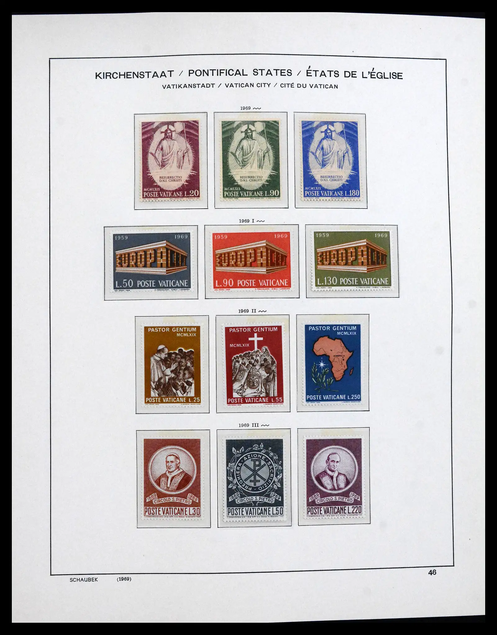 41623 0046 - Postzegelverzameling 41623 Vaticaan compleet 1929-2024!!