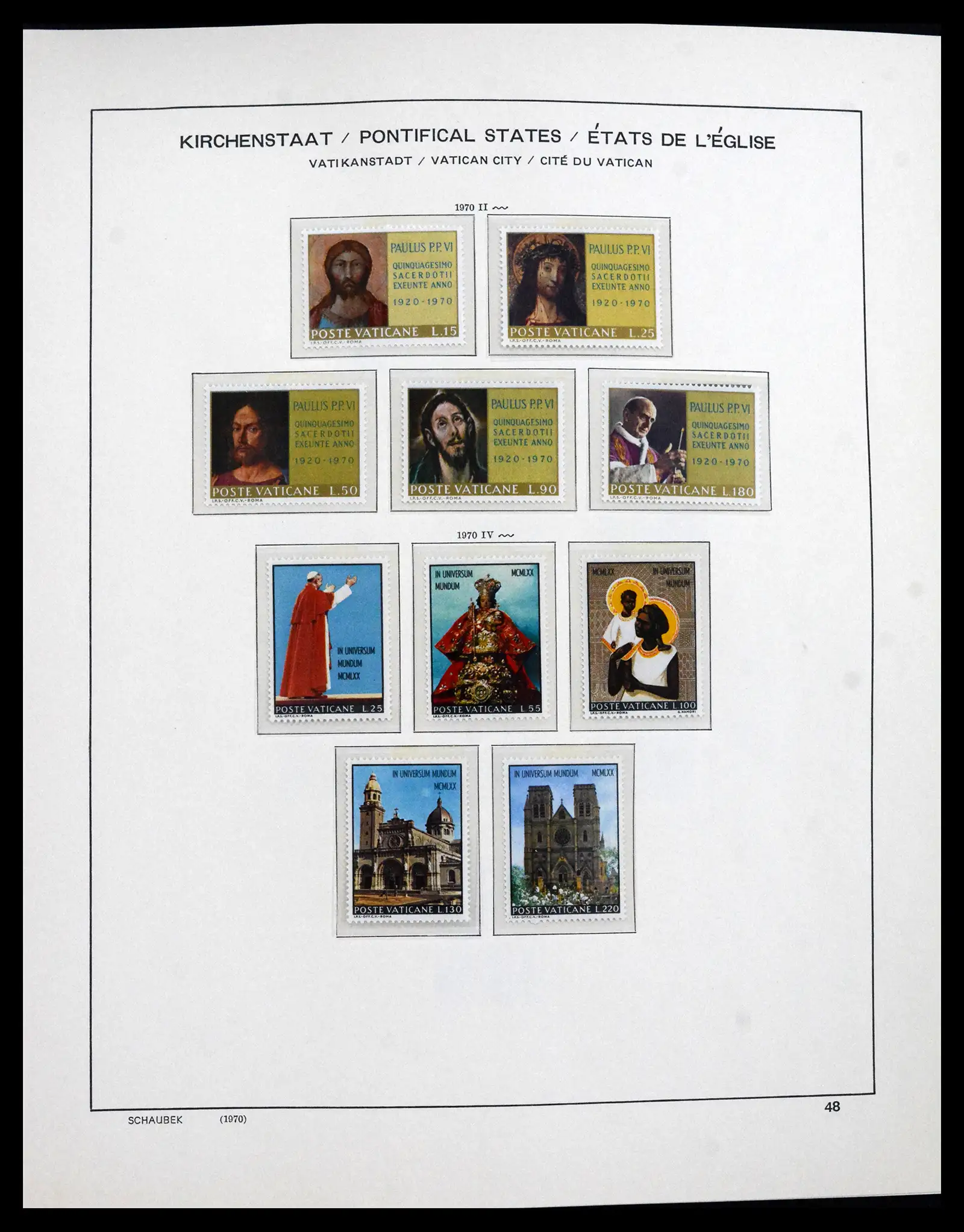 41623 0048 - Postzegelverzameling 41623 Vaticaan compleet 1929-2024!!