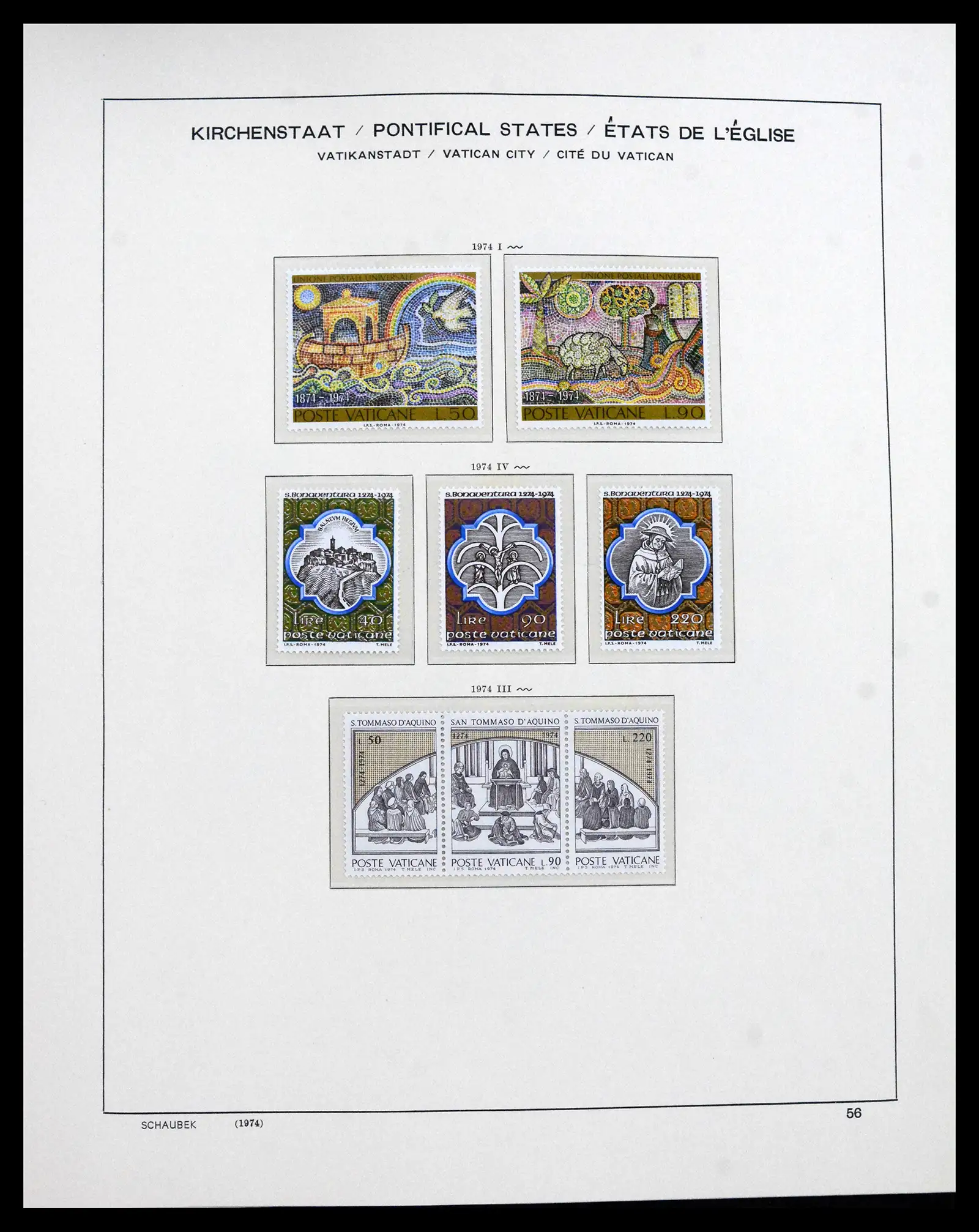 41623 0056 - Postzegelverzameling 41623 Vaticaan compleet 1929-2024!!
