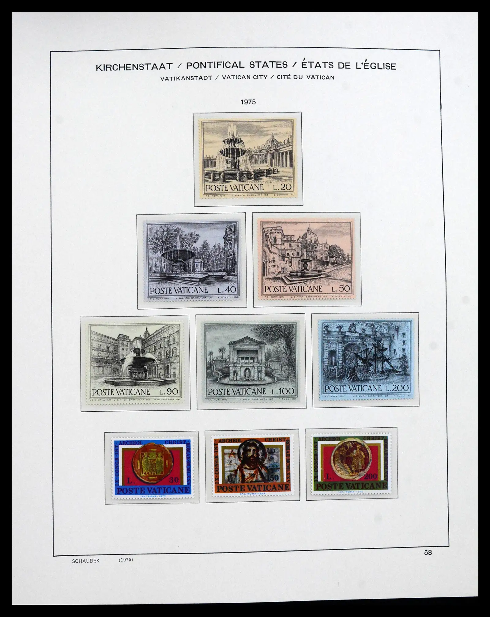 41623 0058 - Postzegelverzameling 41623 Vaticaan compleet 1929-2024!!