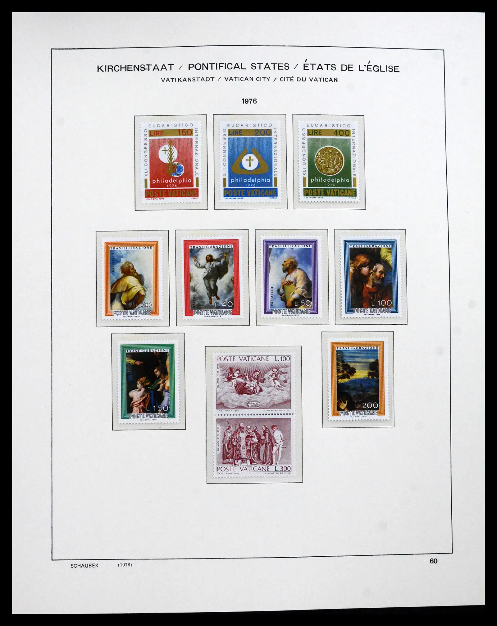 41623 0060 - Postzegelverzameling 41623 Vaticaan compleet 1929-2024!!