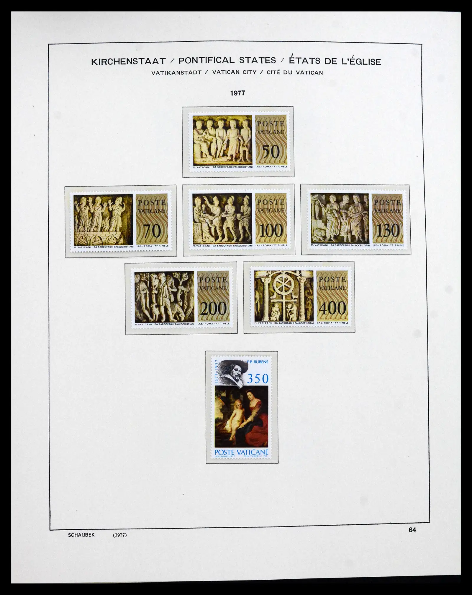41623 0064 - Postzegelverzameling 41623 Vaticaan compleet 1929-2024!!