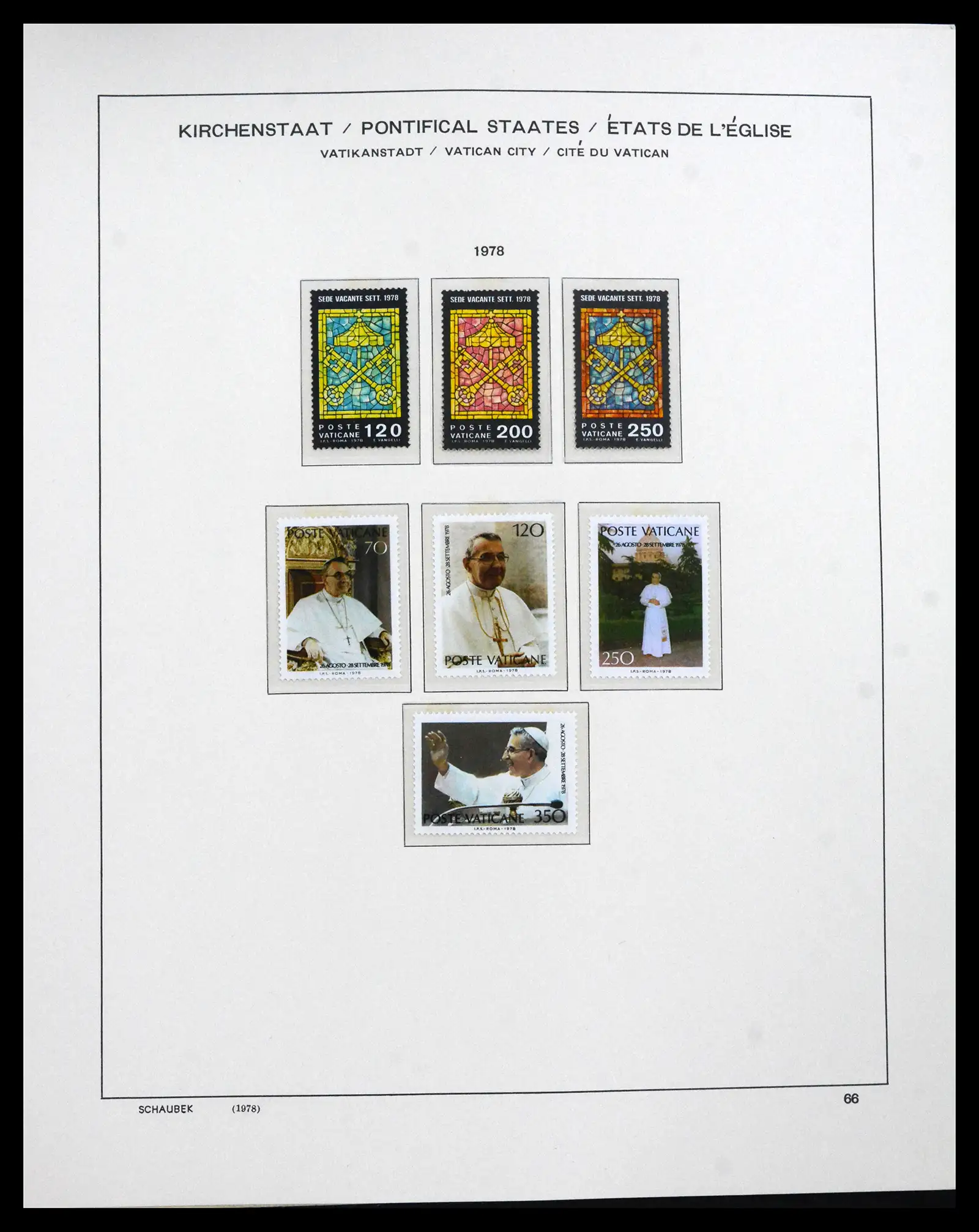 41623 0066 - Postzegelverzameling 41623 Vaticaan compleet 1929-2024!!