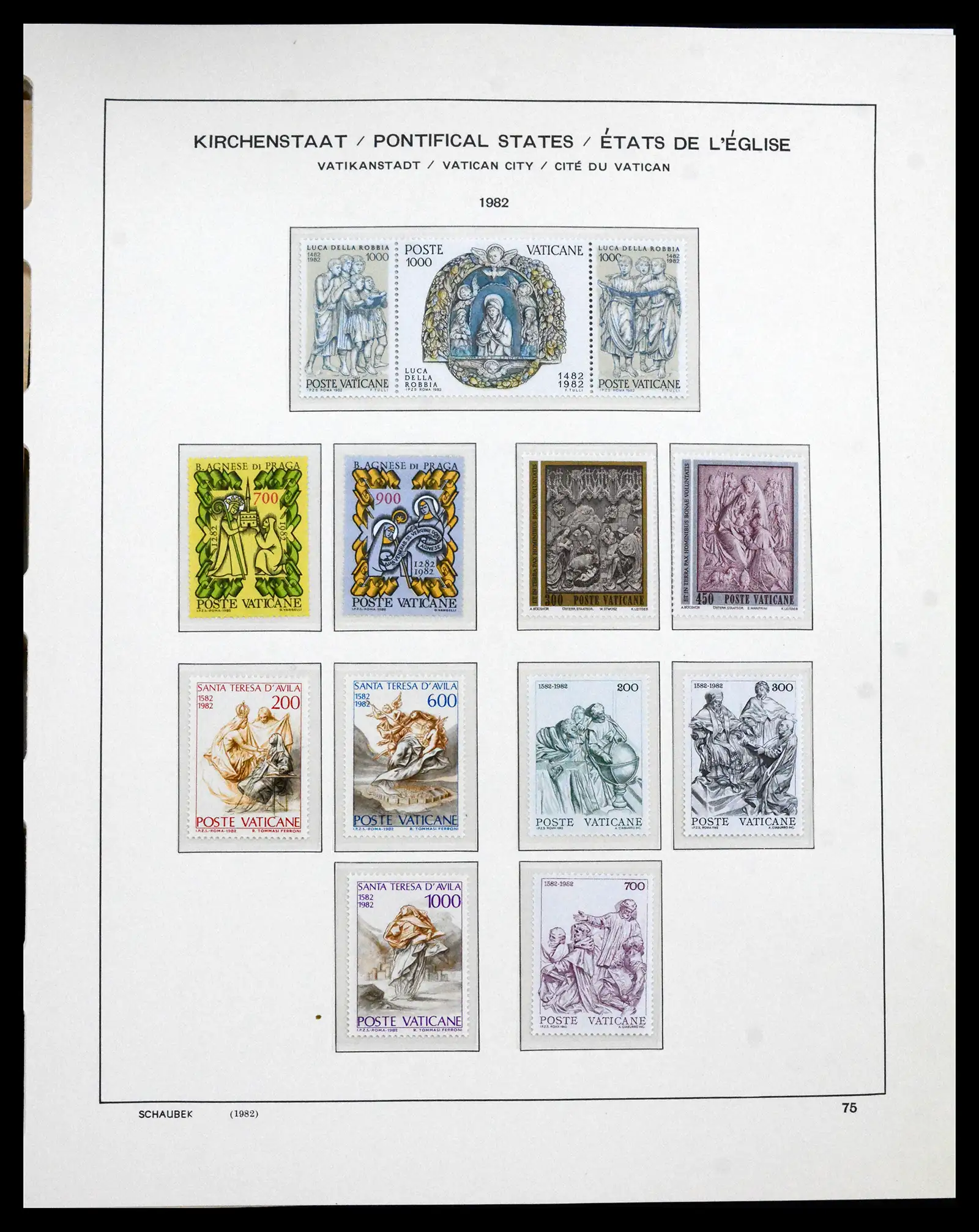 41623 0075 - Postzegelverzameling 41623 Vaticaan compleet 1929-2024!!