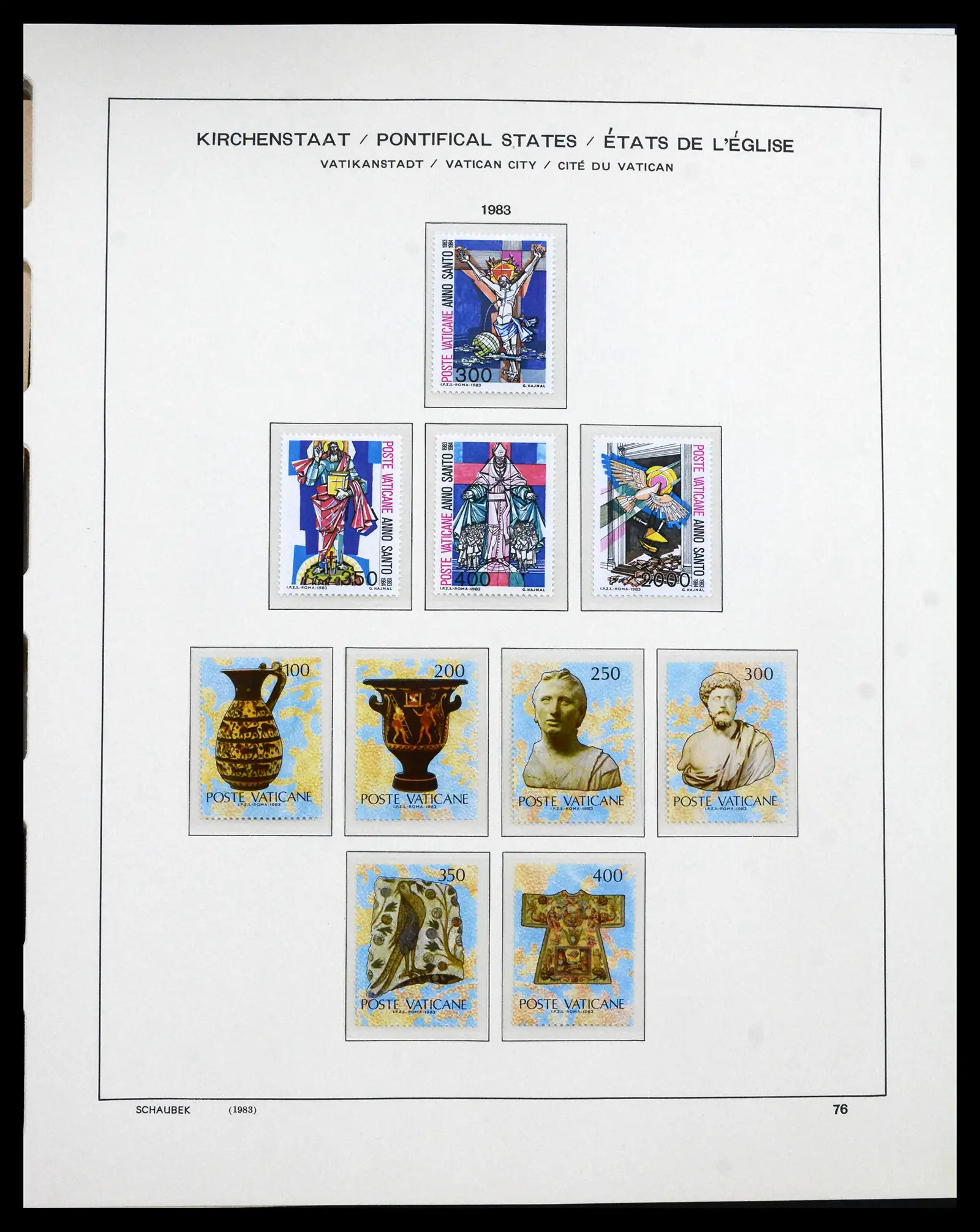 41623 0076 - Postzegelverzameling 41623 Vaticaan compleet 1929-2024!!