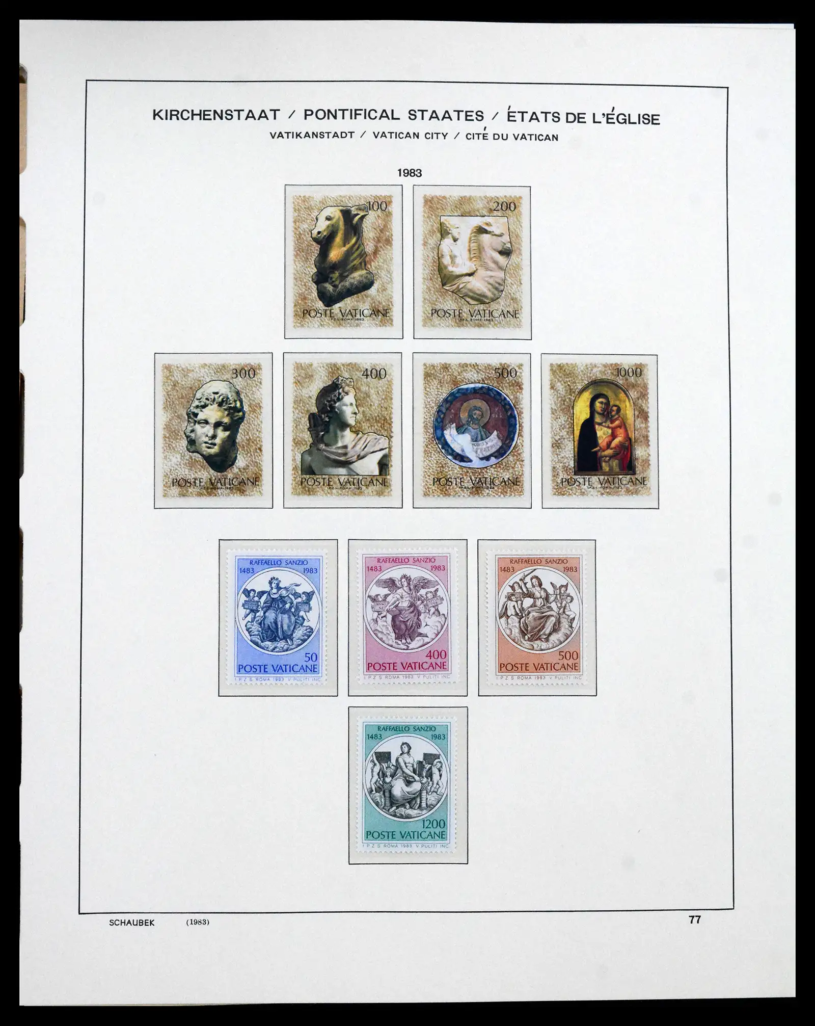 41623 0077 - Postzegelverzameling 41623 Vaticaan compleet 1929-2024!!