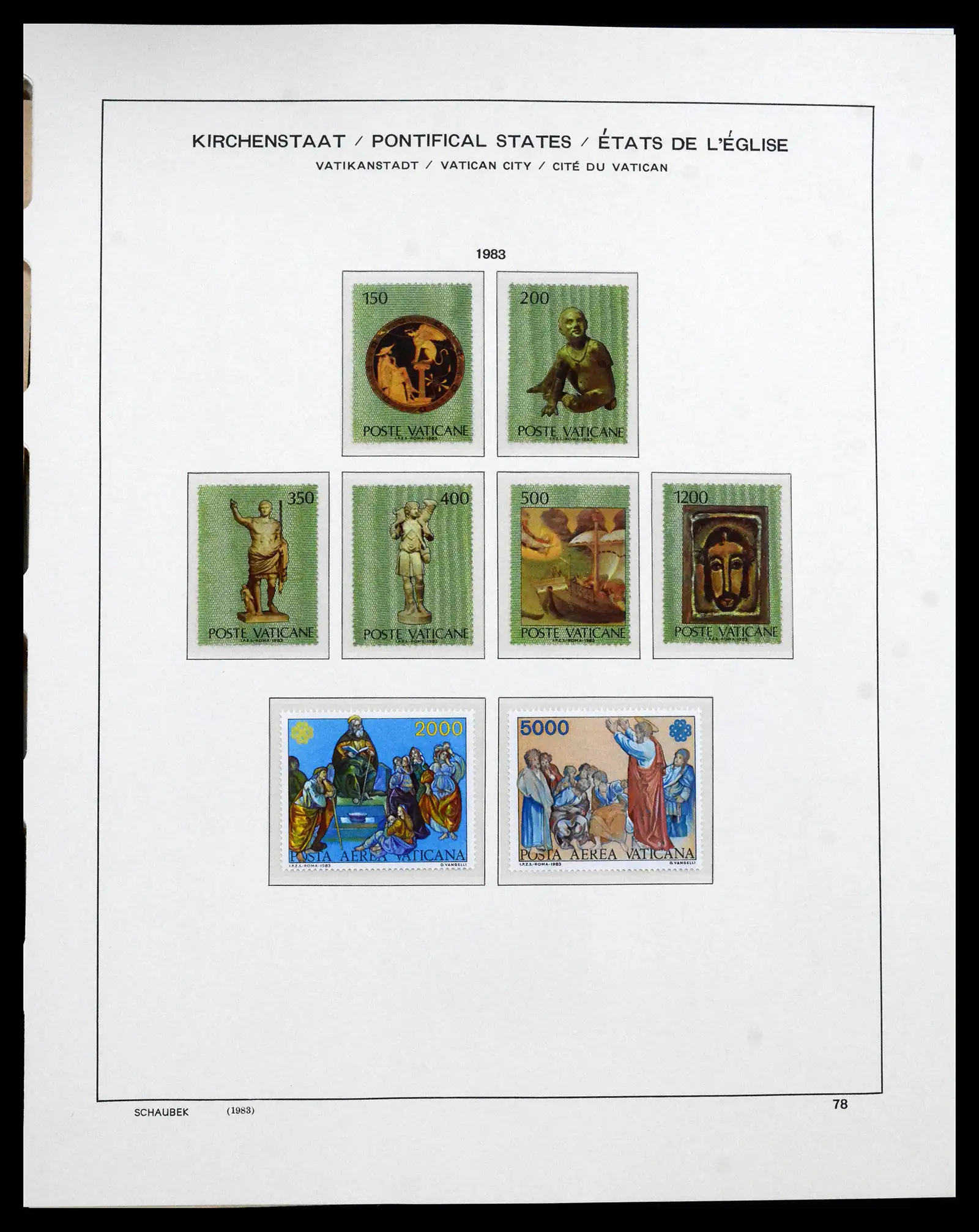 41623 0078 - Postzegelverzameling 41623 Vaticaan compleet 1929-2024!!