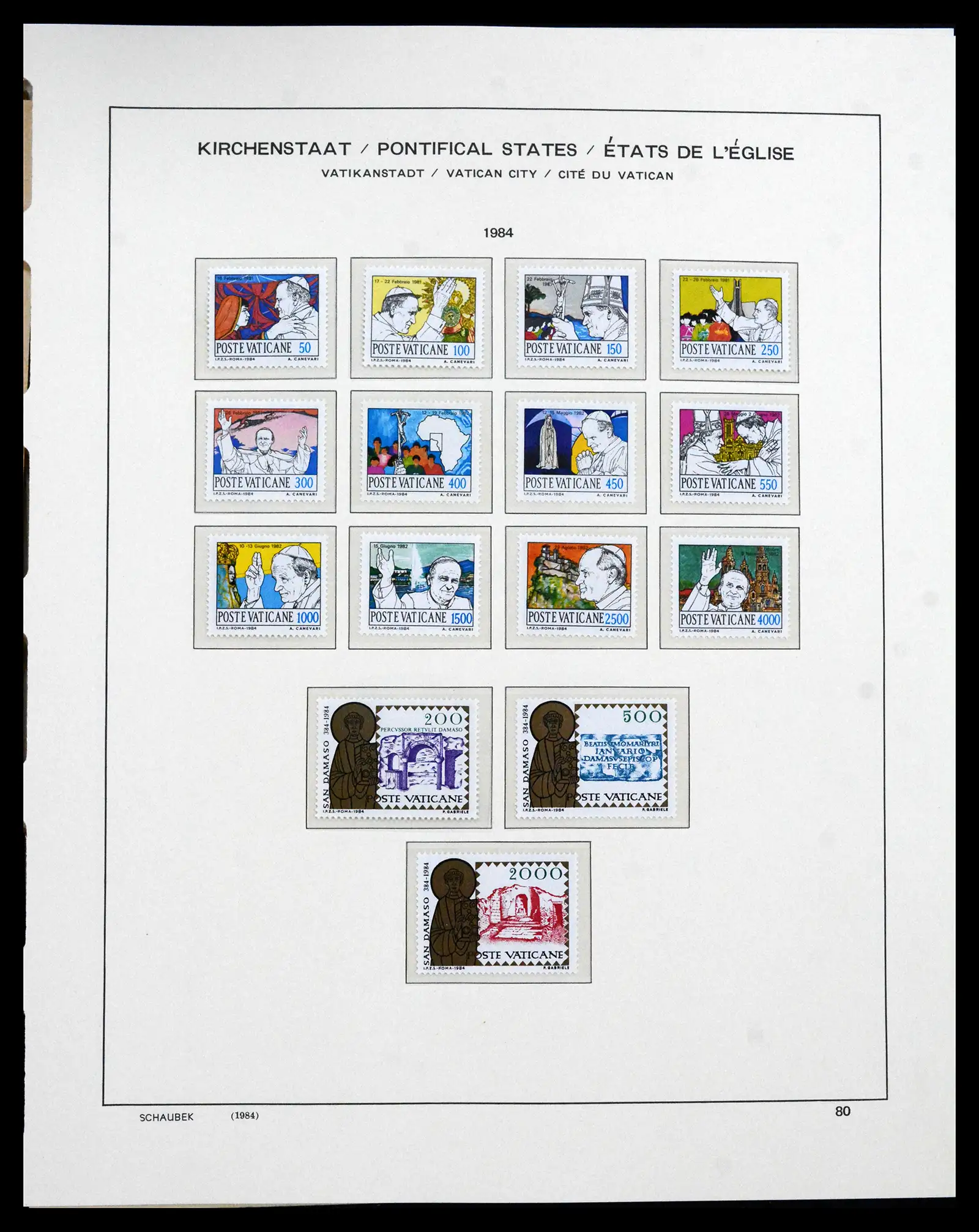 41623 0080 - Postzegelverzameling 41623 Vaticaan compleet 1929-2024!!